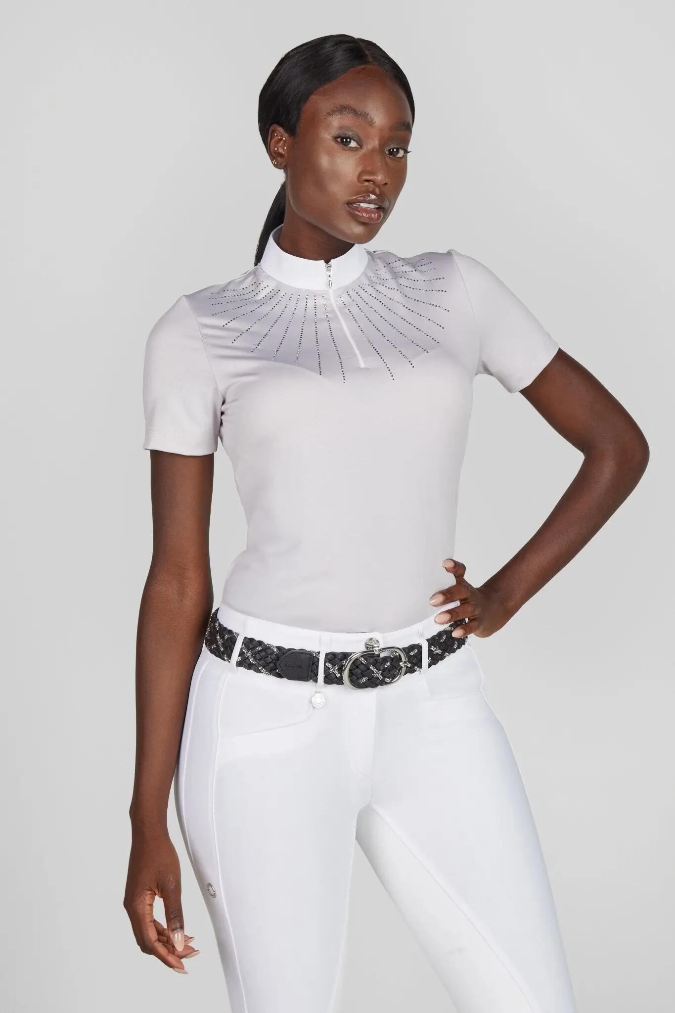 Pikeur Wedstrijdshirt 1310 The Core Wit - 3/6