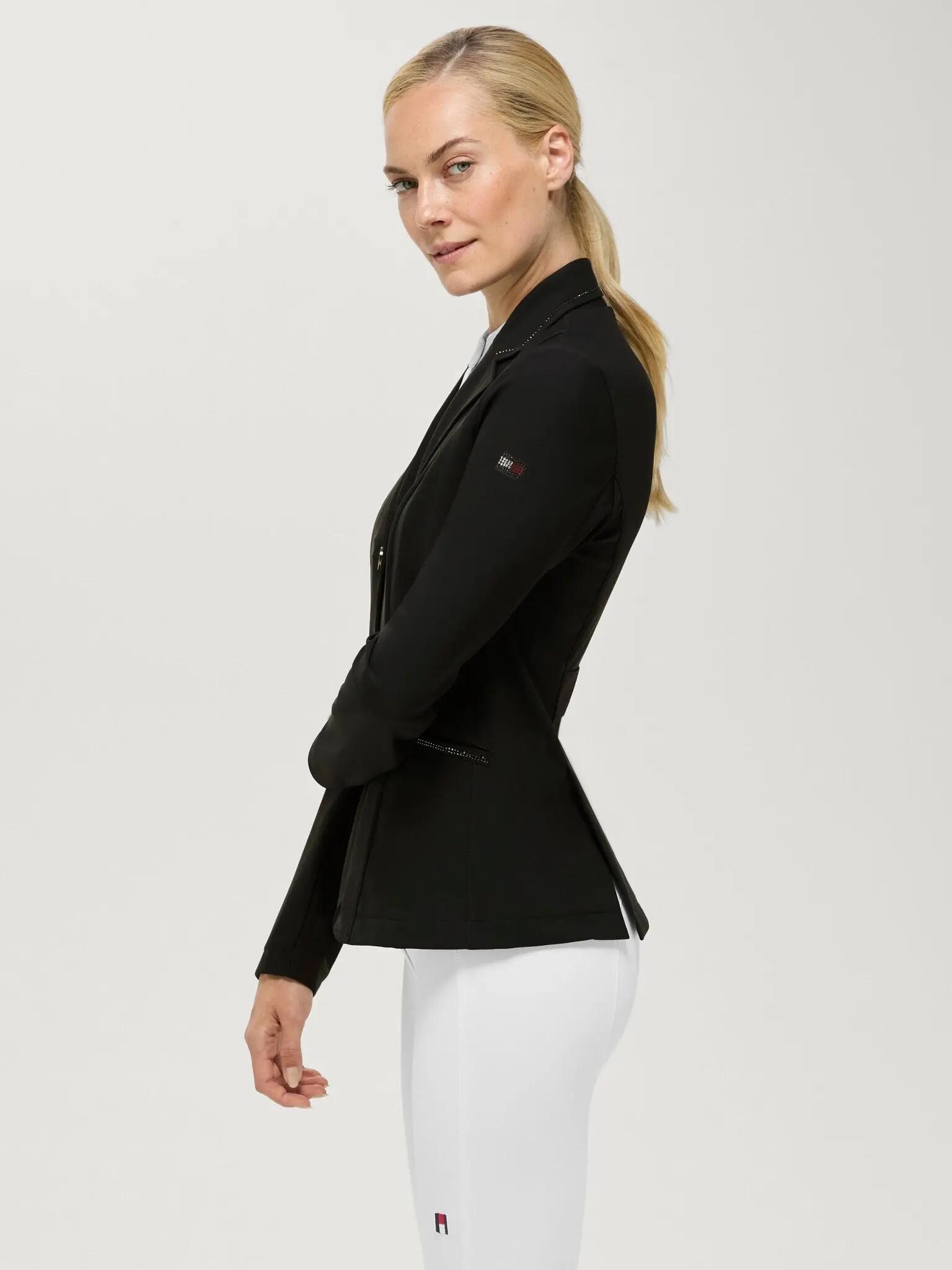 Tommy Hilfiger Equestrian Costa Rhinestone Wedstrijdjas Dames Zwart - 4/5