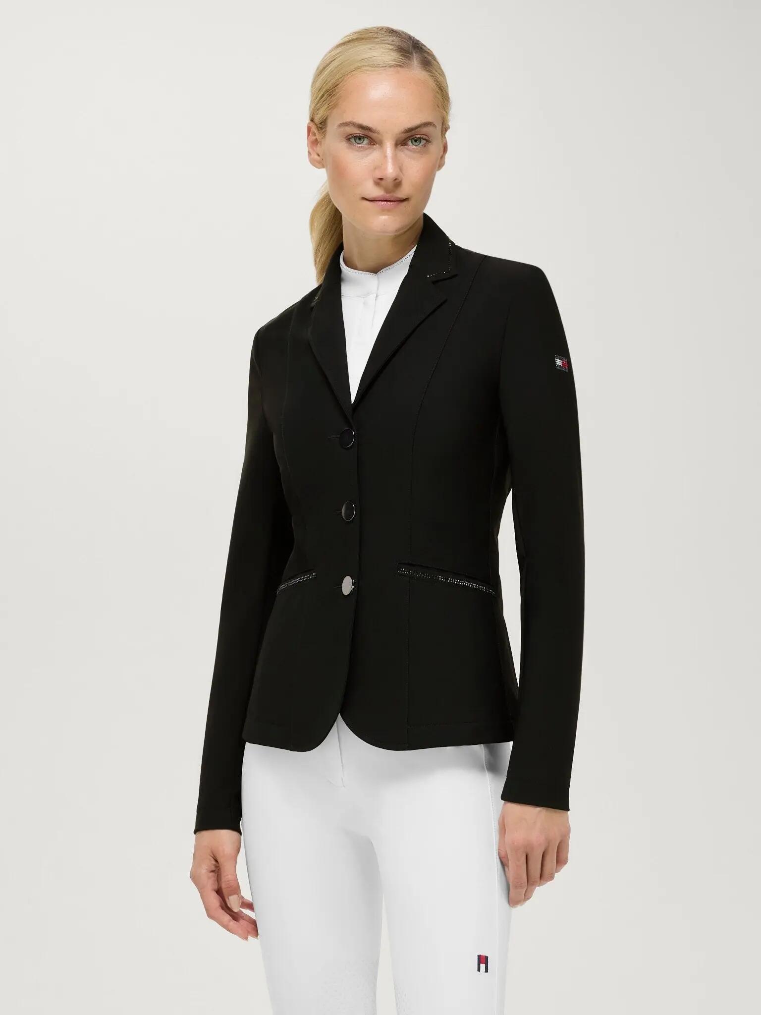 Tommy Hilfiger Equestrian Costa Rhinestone Wedstrijdjas Dames Zwart - 2/5