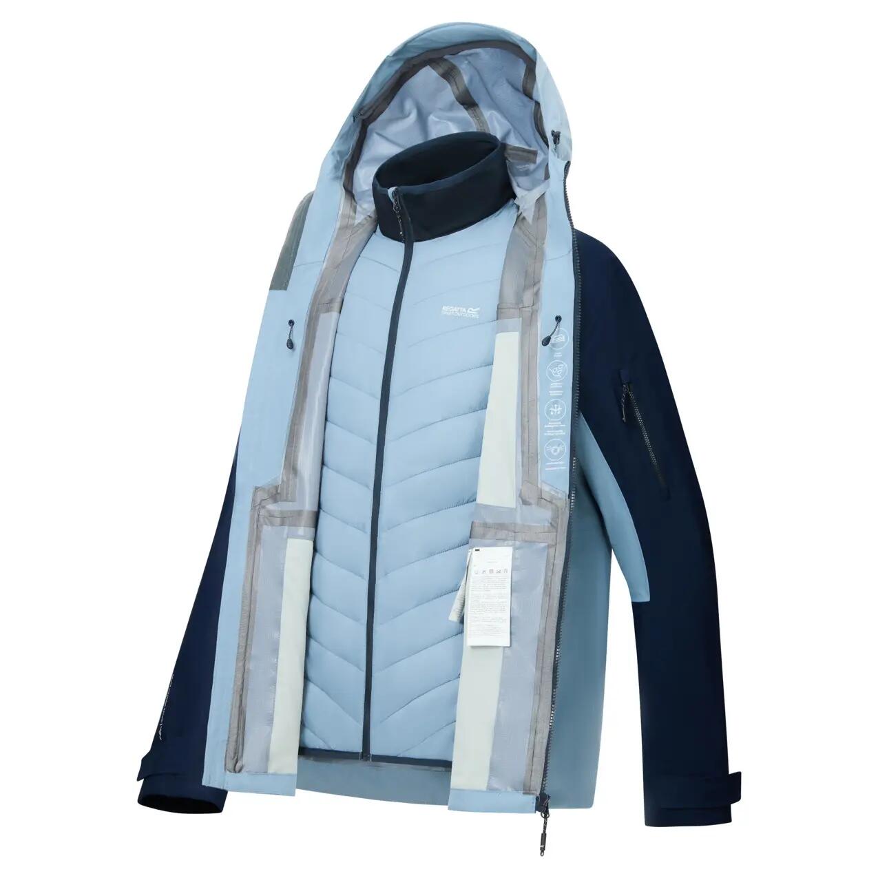 3-in-1 hiking jacket Regatta Sacramento 4/6