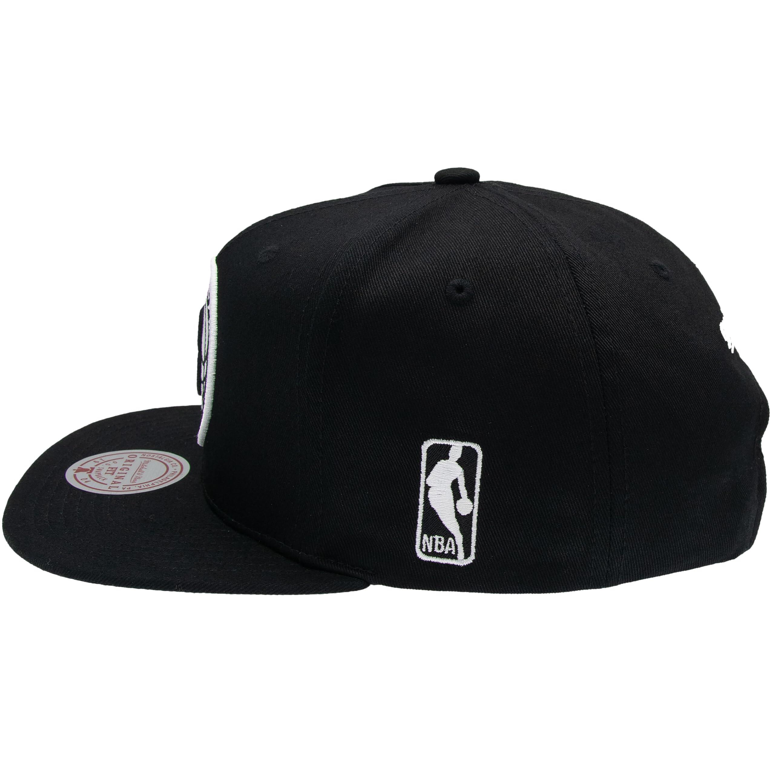 NBA Casquette de baseball à visière plate Snapback - Brooklyn Nets, réglable 3/5