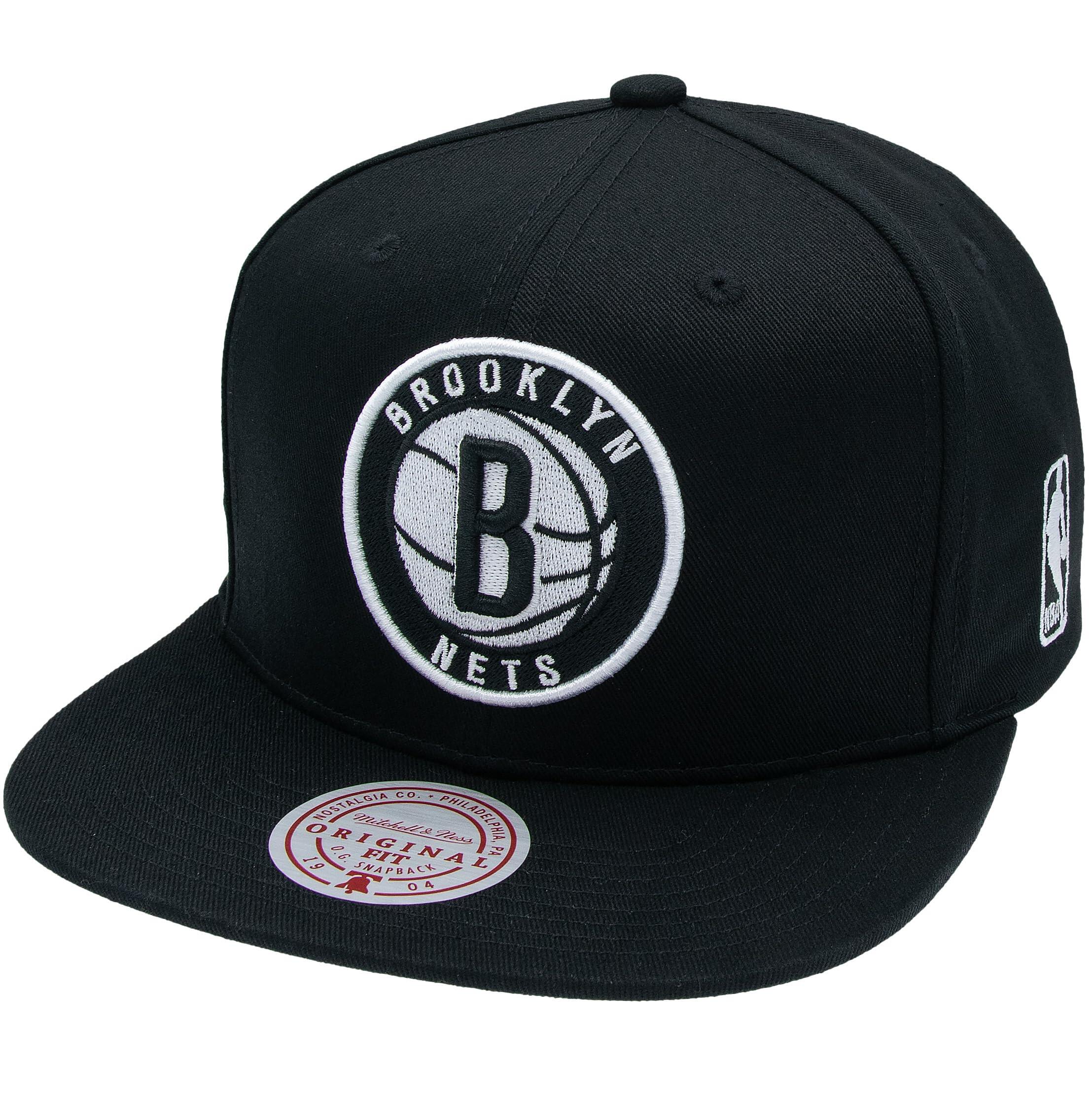 NBA Casquette de baseball à visière plate Snapback - Brooklyn Nets, réglable 2/5
