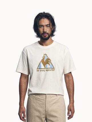 T-shirt relax Le Coq Sportif x Maradona en jersey de coton LCS CUP