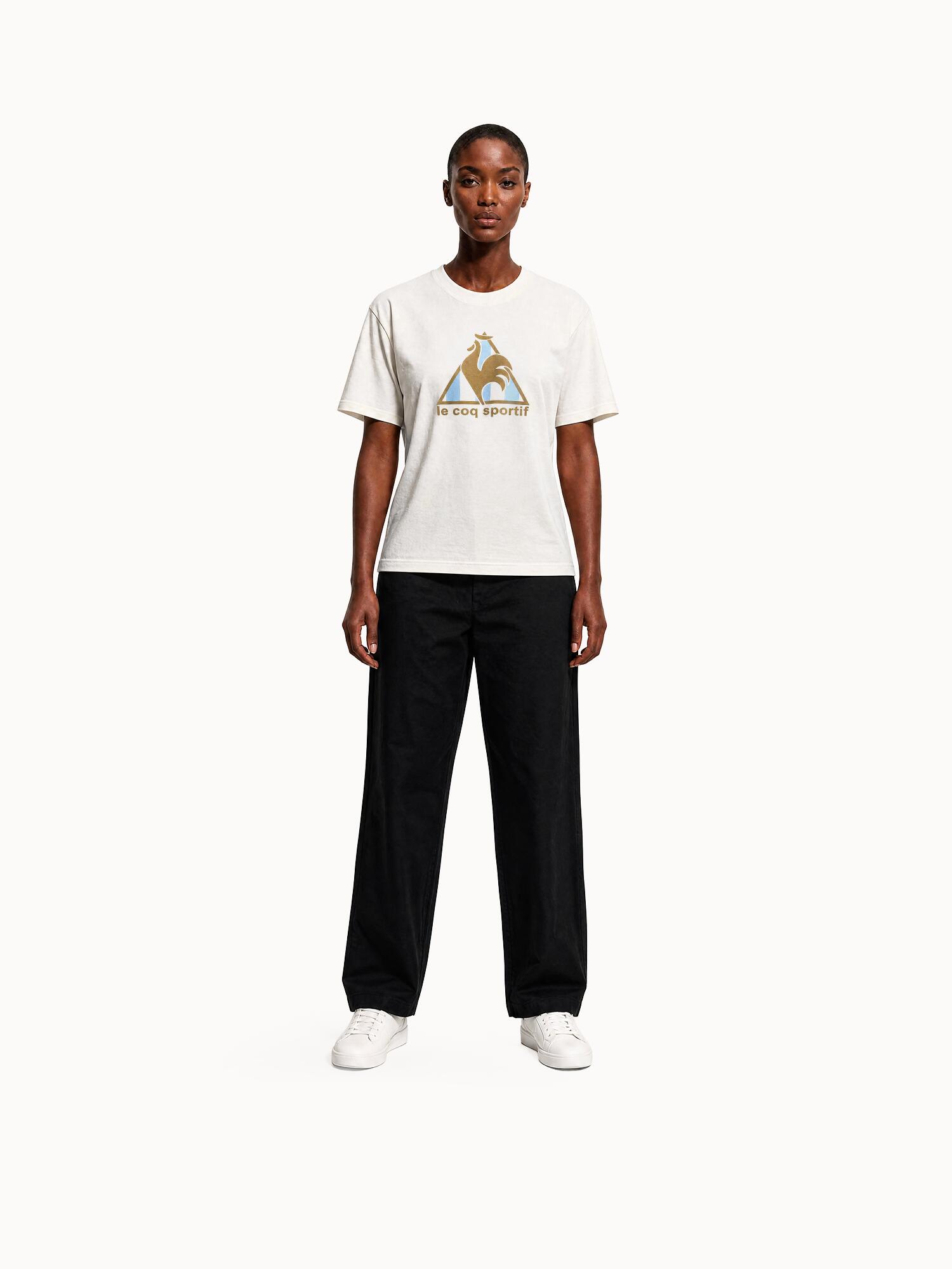 T-shirt relax Le Coq Sportif x Maradona en jersey de coton LCS CUP 6/7