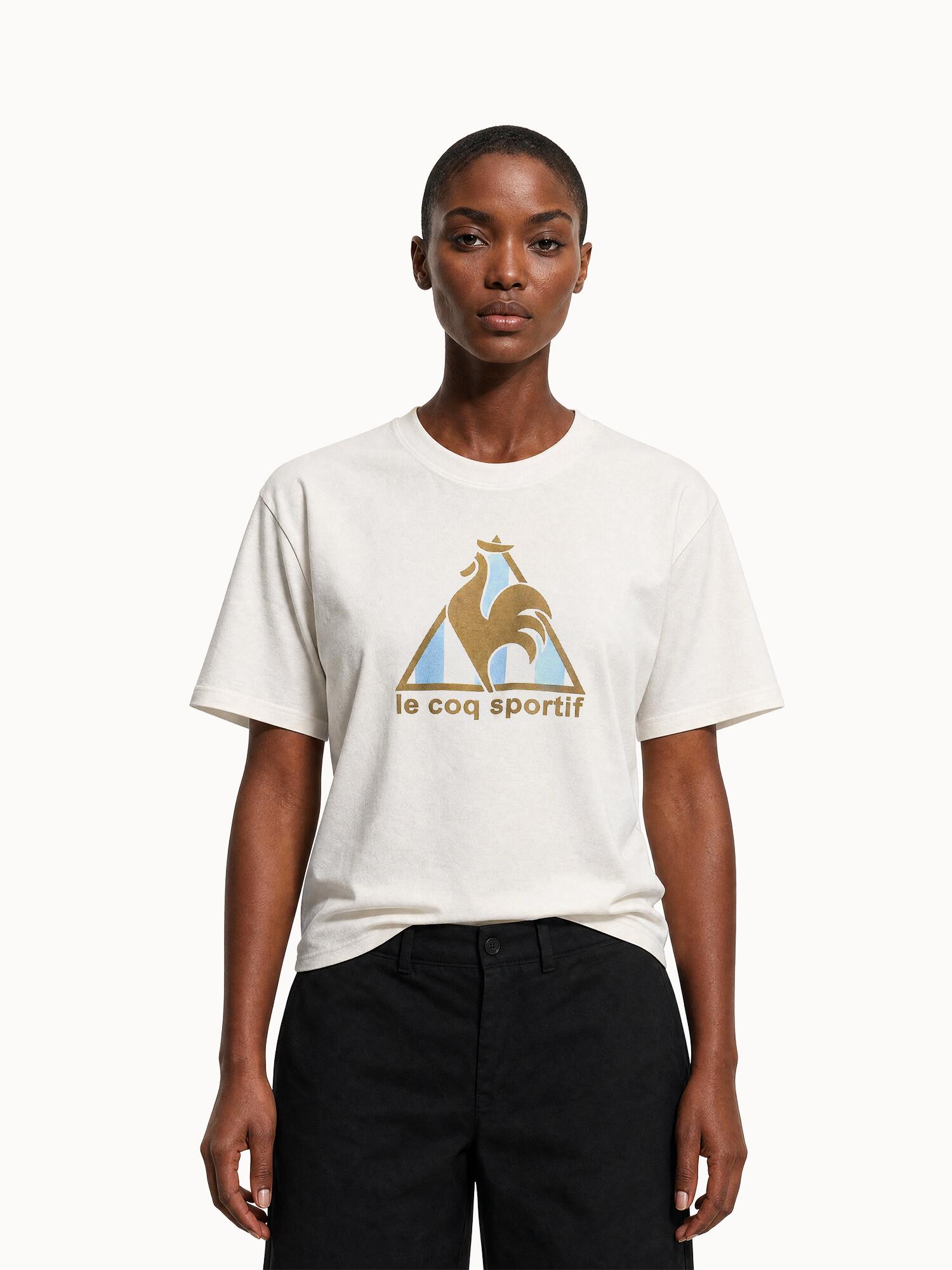 T-shirt relax Le Coq Sportif x Maradona en jersey de coton LCS CUP 4/7