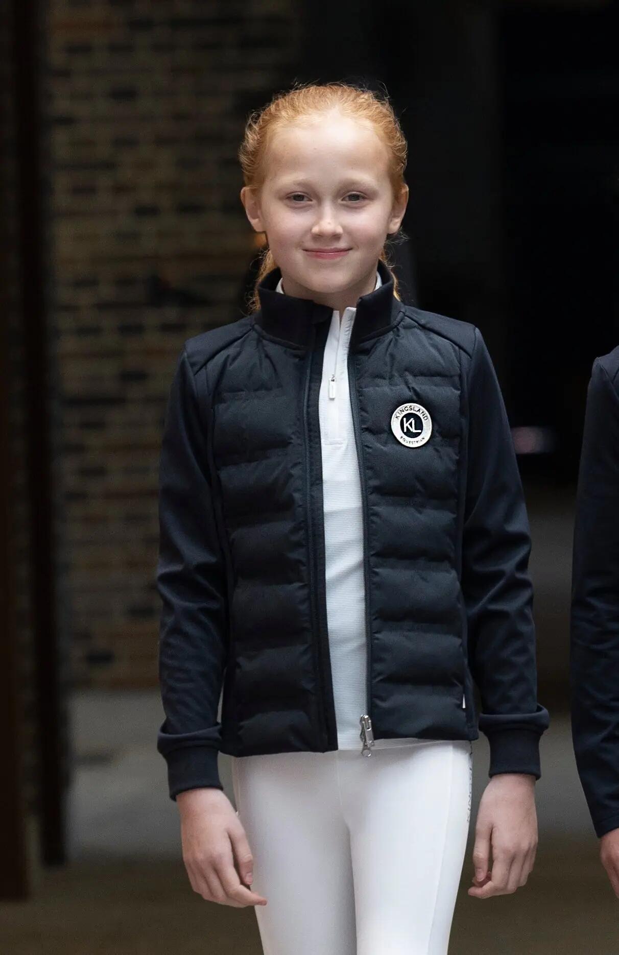 Kingsland Kllucy Junior Hybrid Rijjas Blauw - 5/5