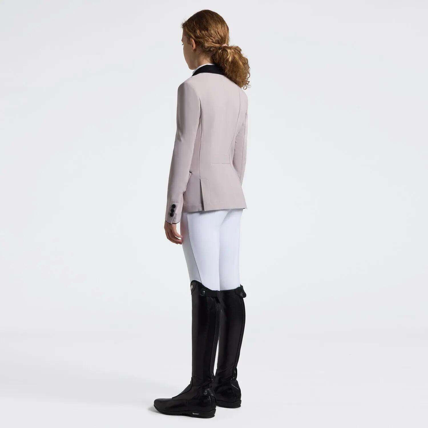 Cavalleria Toscana Wedstrijdjas Met Zip Kids Violet Ice - 3/3