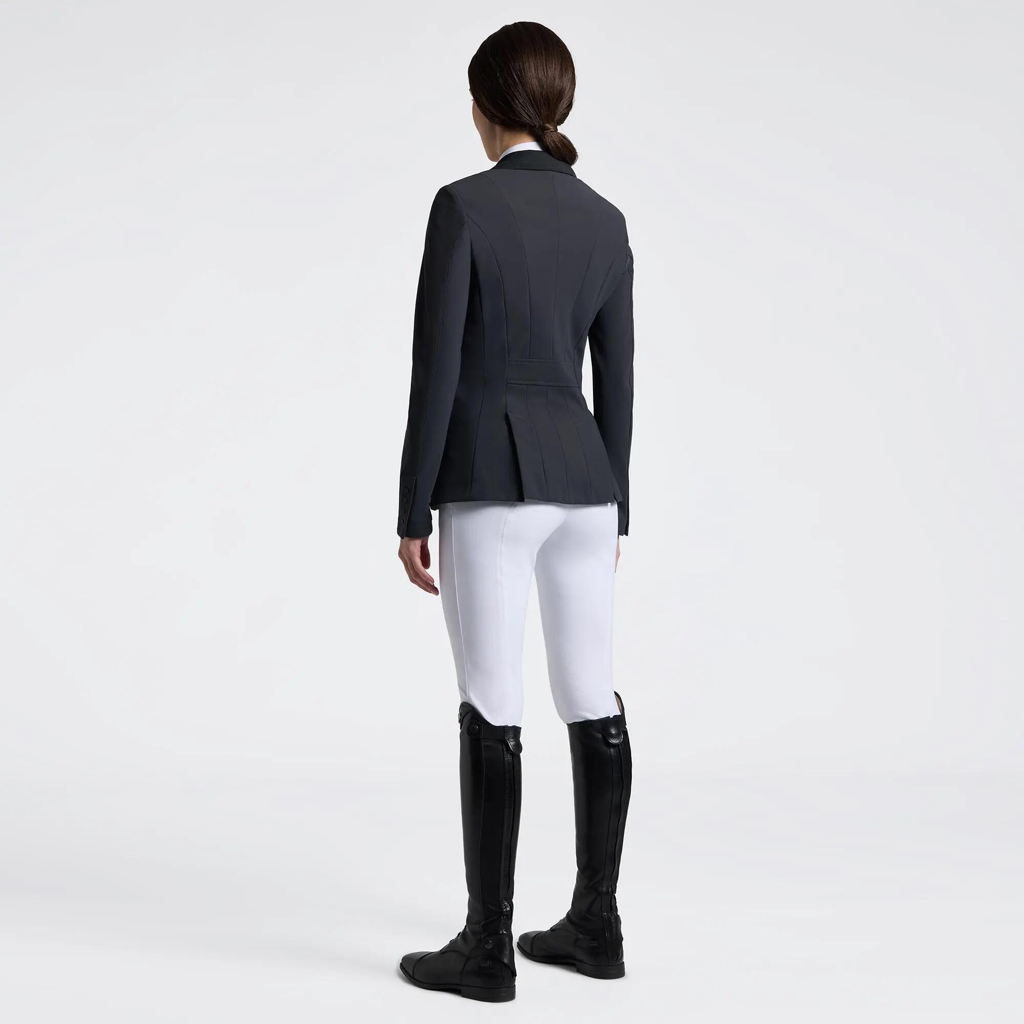Cavalleria Toscana Dames Gp Wedstrijdjas Met Rits Charcoal - 6/6