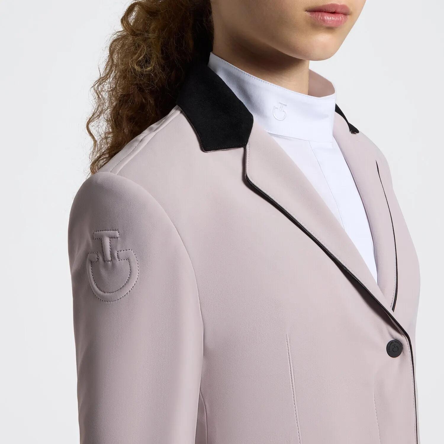 Cavalleria Toscana Wedstrijdjas Met Zip Kids Violet Ice - 2/3