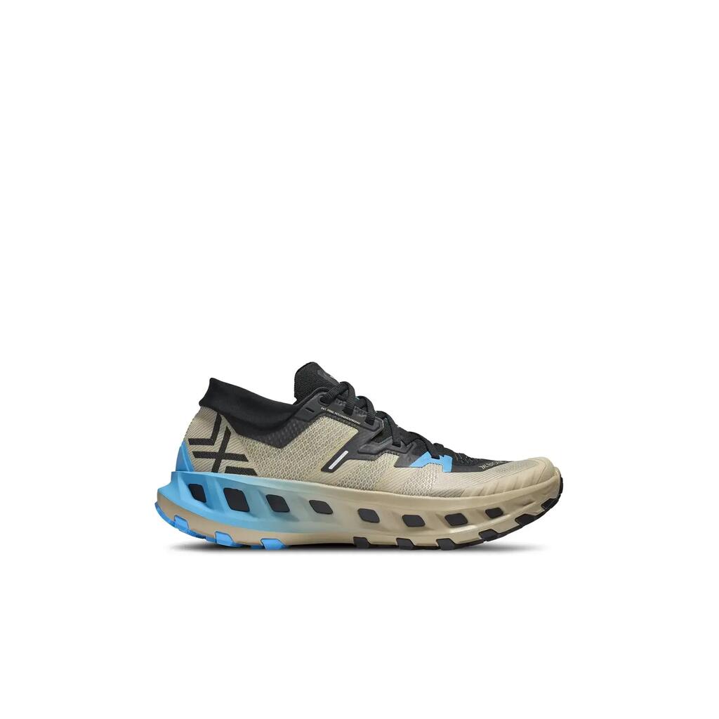 X-Bionic Terraskin X02 Trail Running Shoes, Beige/Black/Blue, Unisex