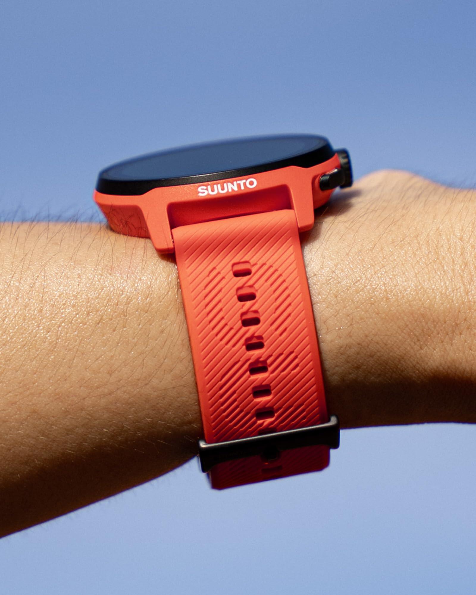 22 ATH6 Silicone Strap Coral Orange S+M 5/6