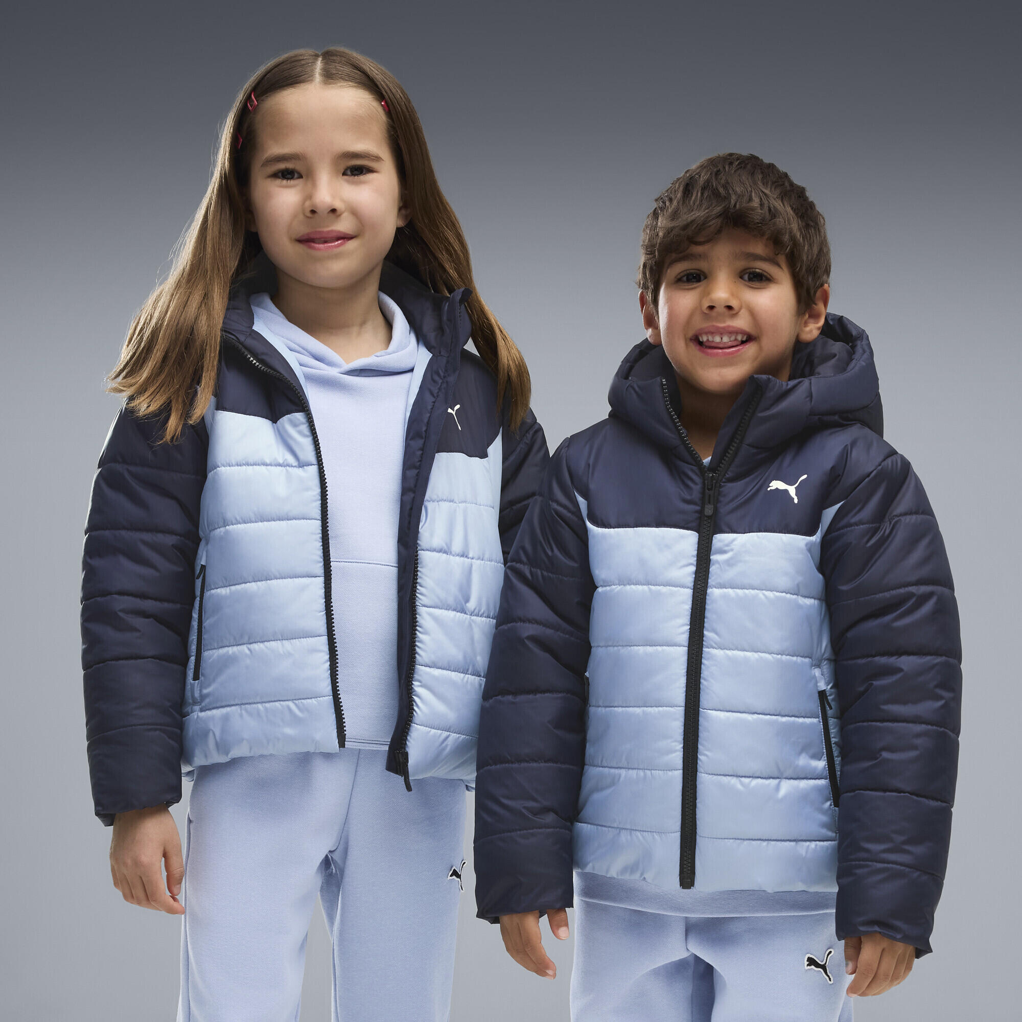 Casaco com capuz acolchoado Essentials para criança PUMA 2/6