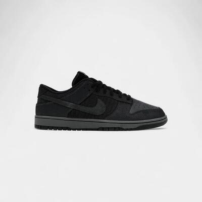Nike dunk low retro premium black corduroy