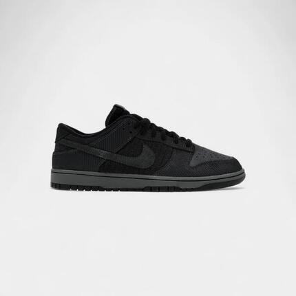 Nike Dunk Low Retro Premium Black Corduroy