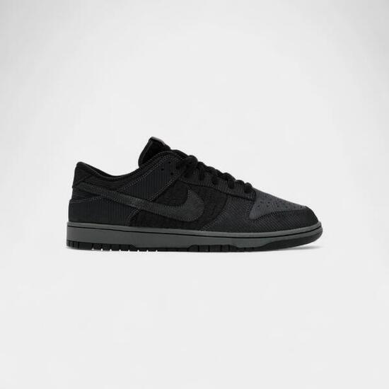 Nike Dunk Low Retro Premium Black Corduroy