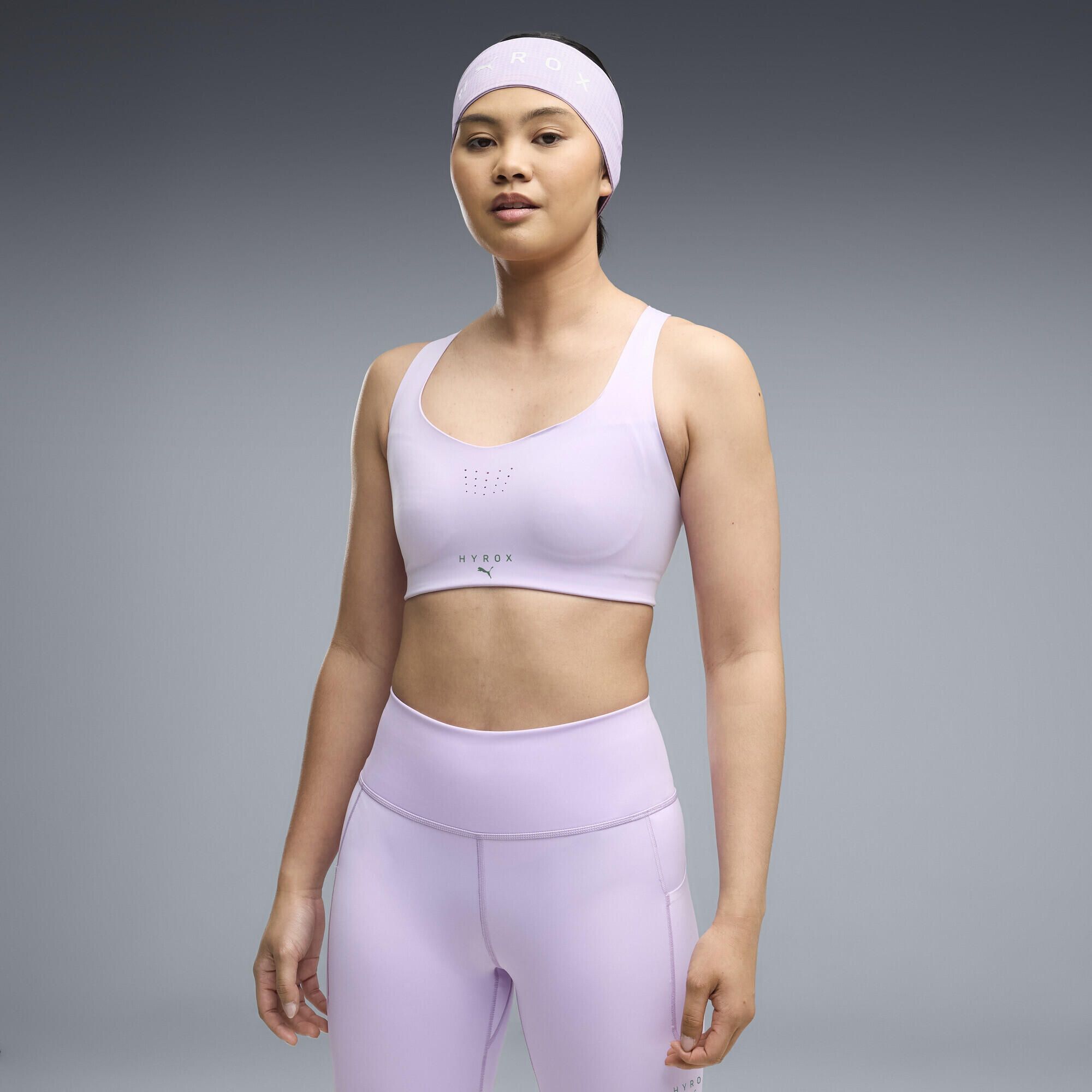 PUMA x HYROX PWRMODE Sport-BH Damen PUMA 2/5