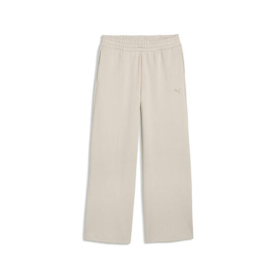 Essentials Cat Fleece Hose mit weitem Bein Damen PUMA