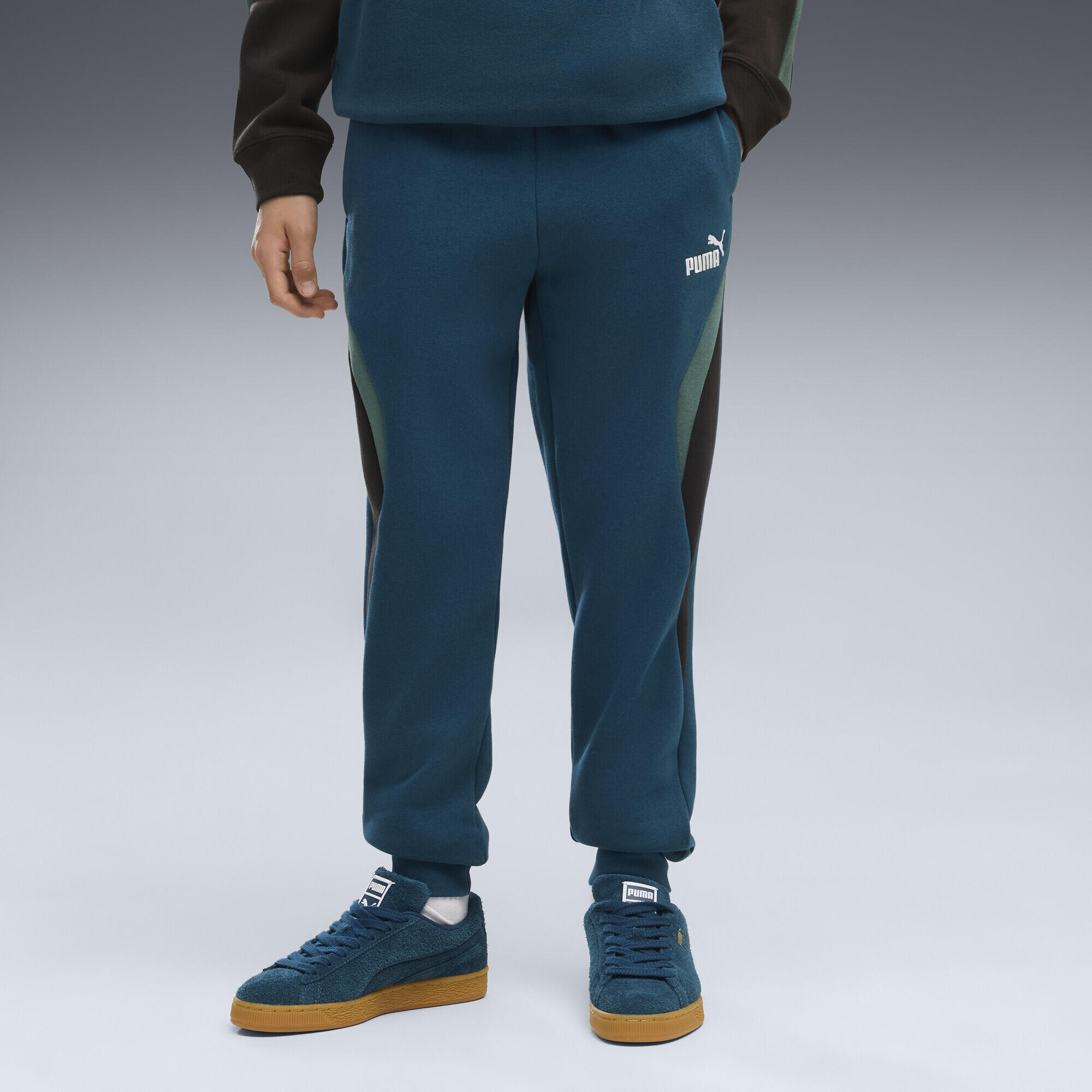 Essentials sweatpant met kleurvlakken voor jongeren PUMA 4/5