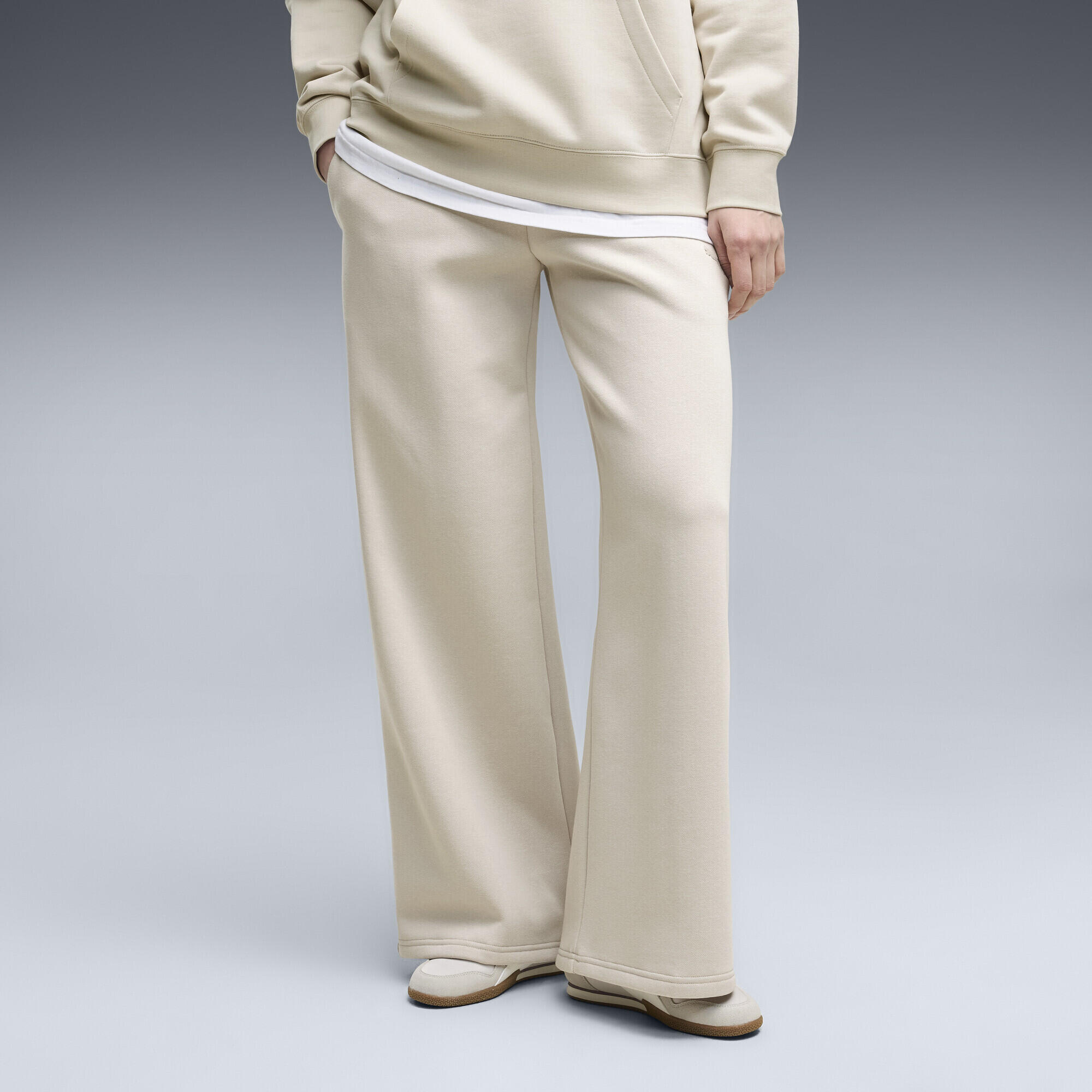 Pantalones anchos de felpa Essentials Cat Mujer PUMA 4/5