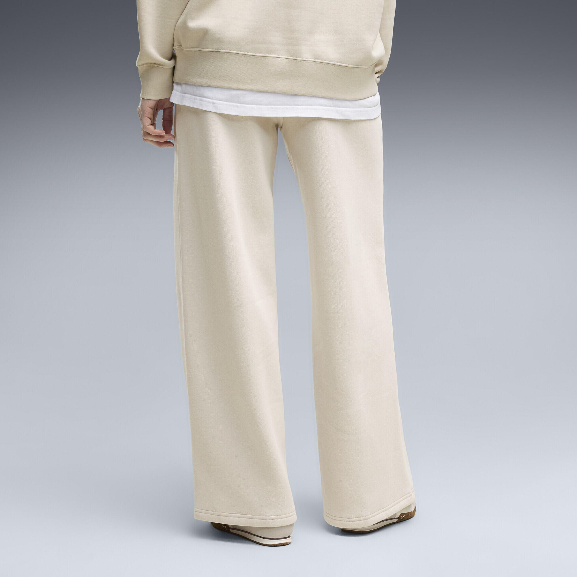 Pantalones anchos de felpa Essentials Cat Mujer PUMA 3/5
