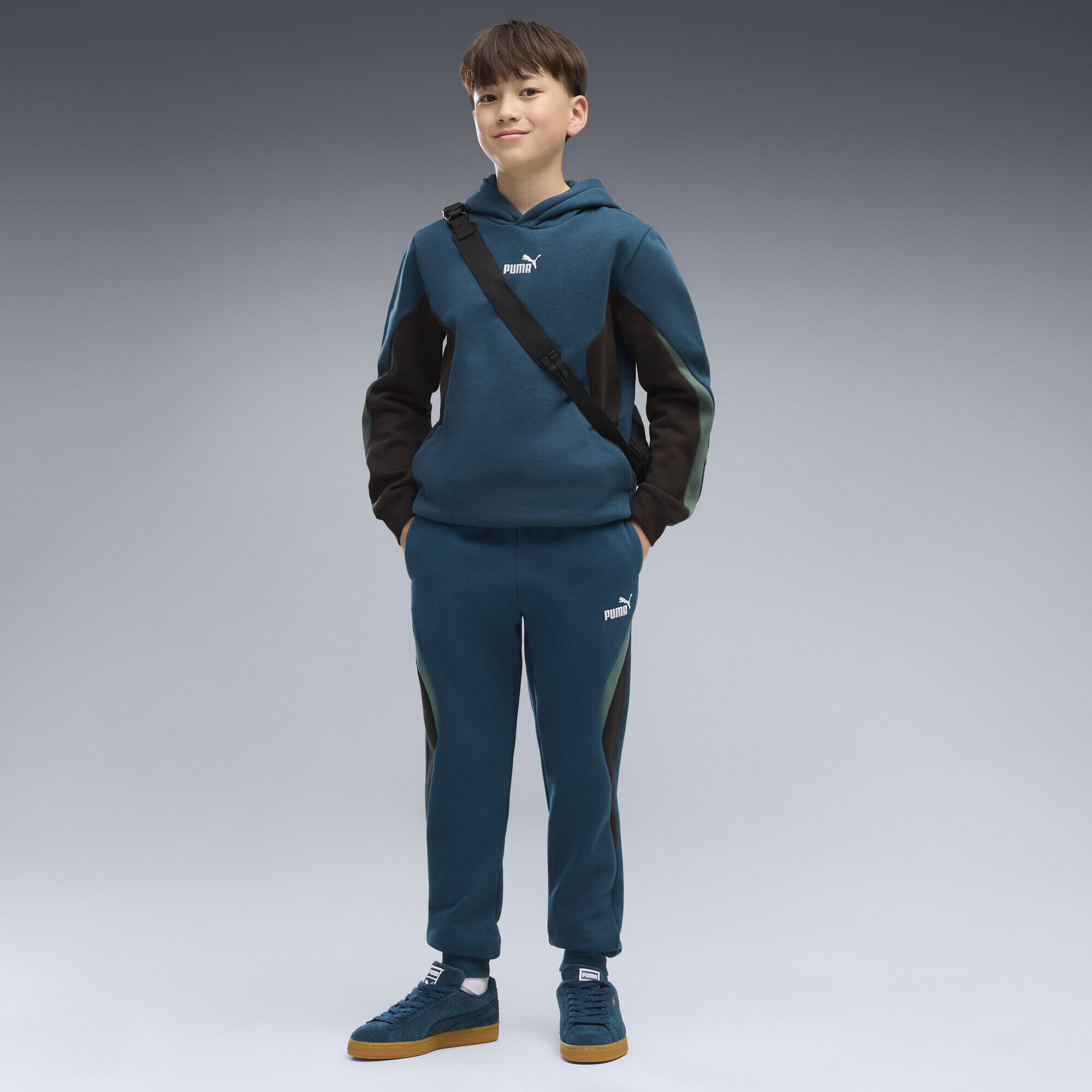 Essentials sweatpant met kleurvlakken voor jongeren PUMA 2/5
