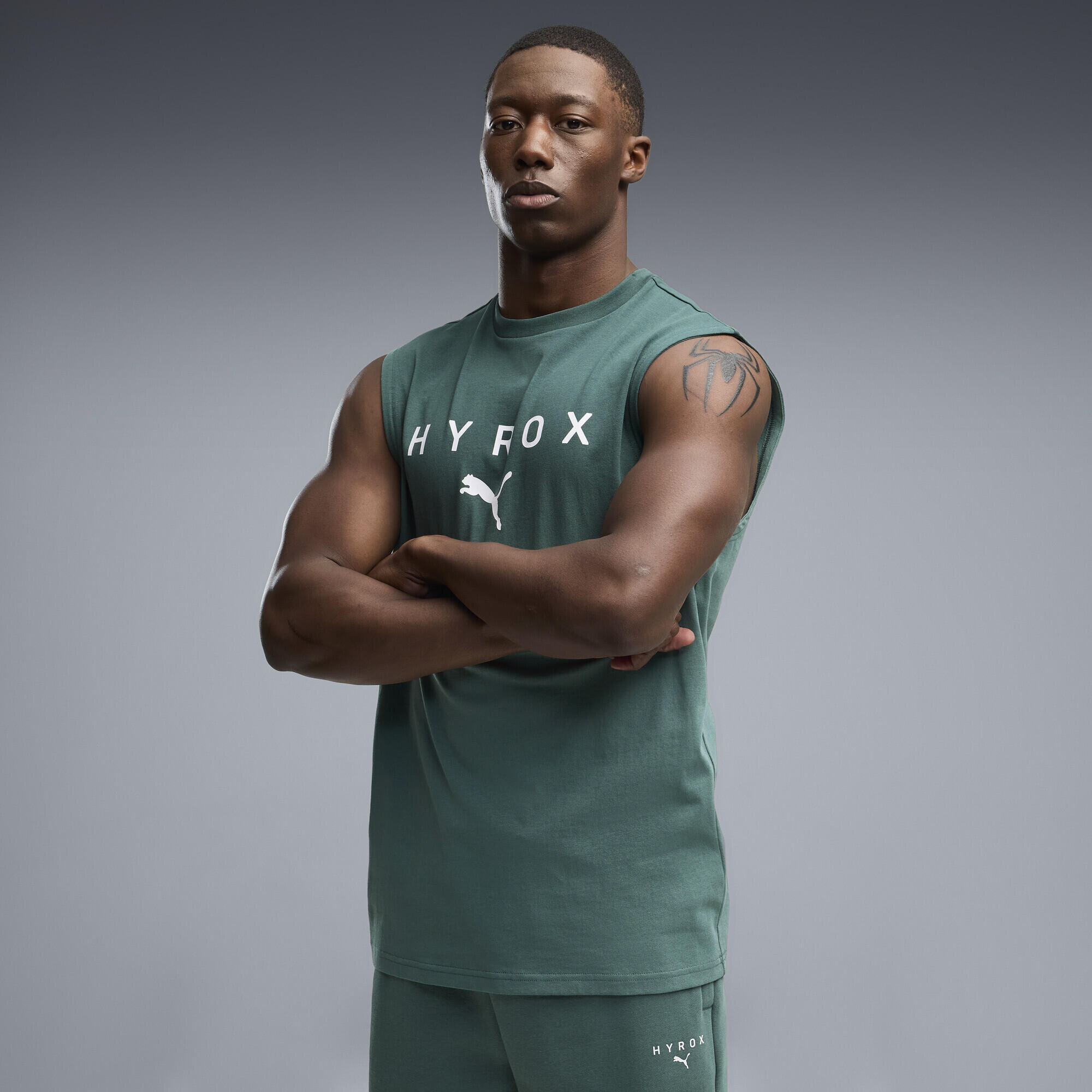 T-shirt de alças homem x Hyrox Cut-Off PUMA 2/5