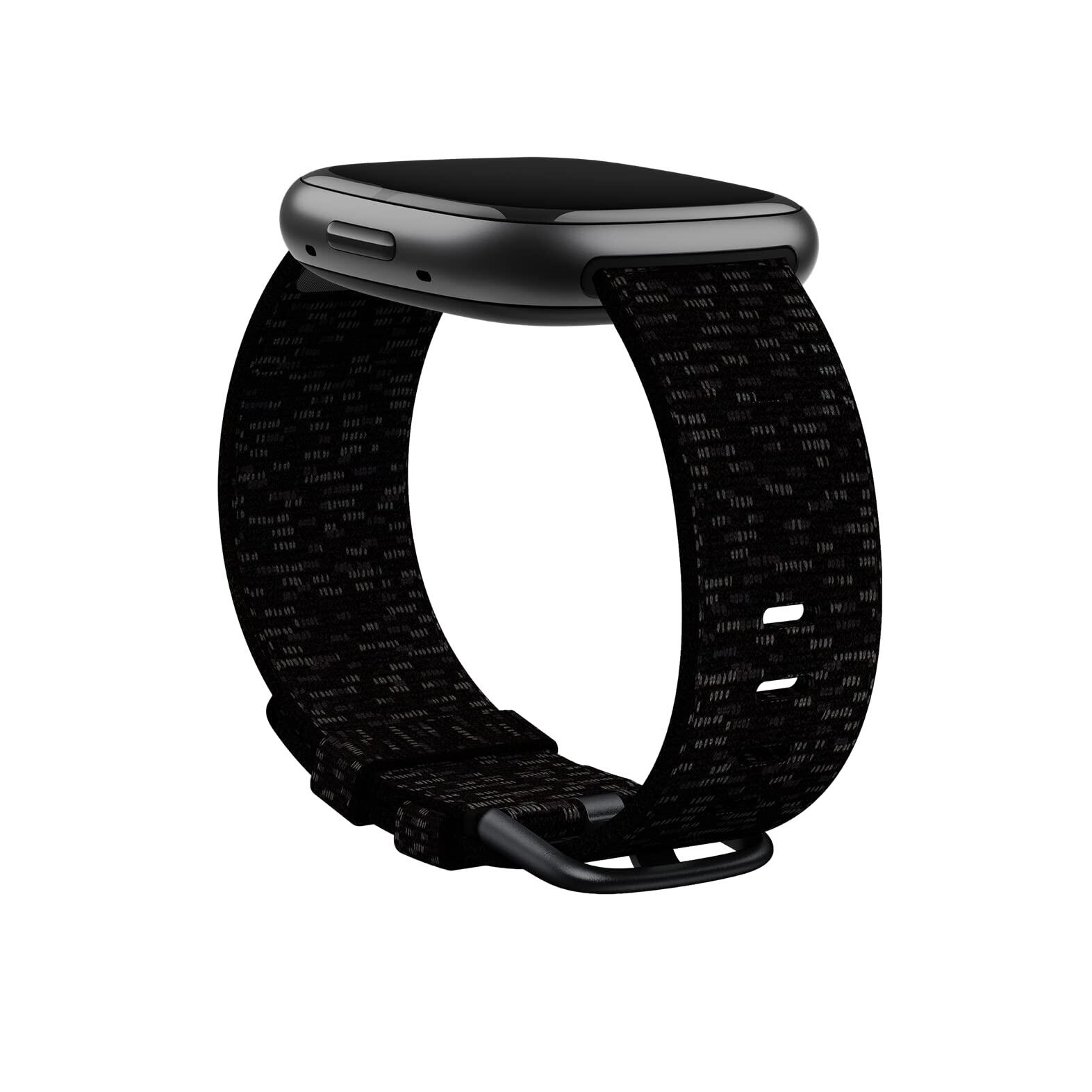 Bracelet tissé Versa 3 / Sense, Charbon 2/3