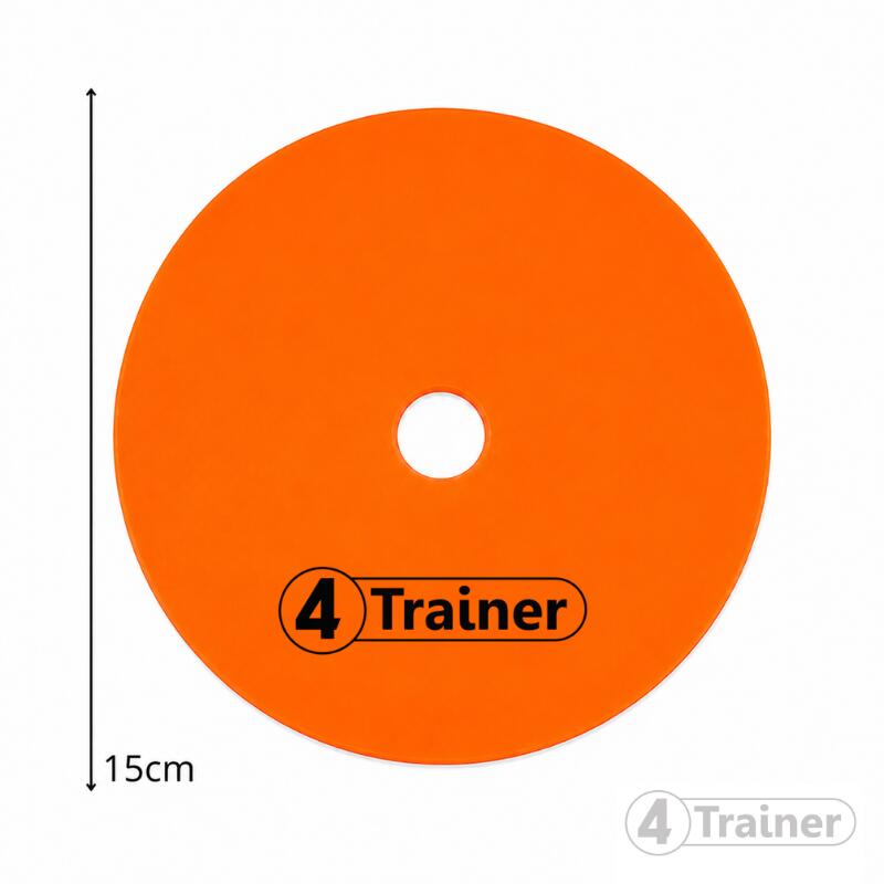 DISQUES DE MARQUAGE SOUPLES - Lot de 20 - 15cm - 2 Couleurs - 4TRAINER 5/12