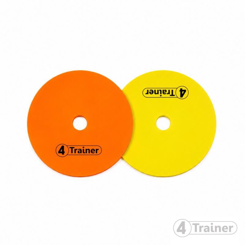 DISQUES DE MARQUAGE SOUPLES - Lot de 20 - 15cm - 2 Couleurs - 4TRAINER 2/12