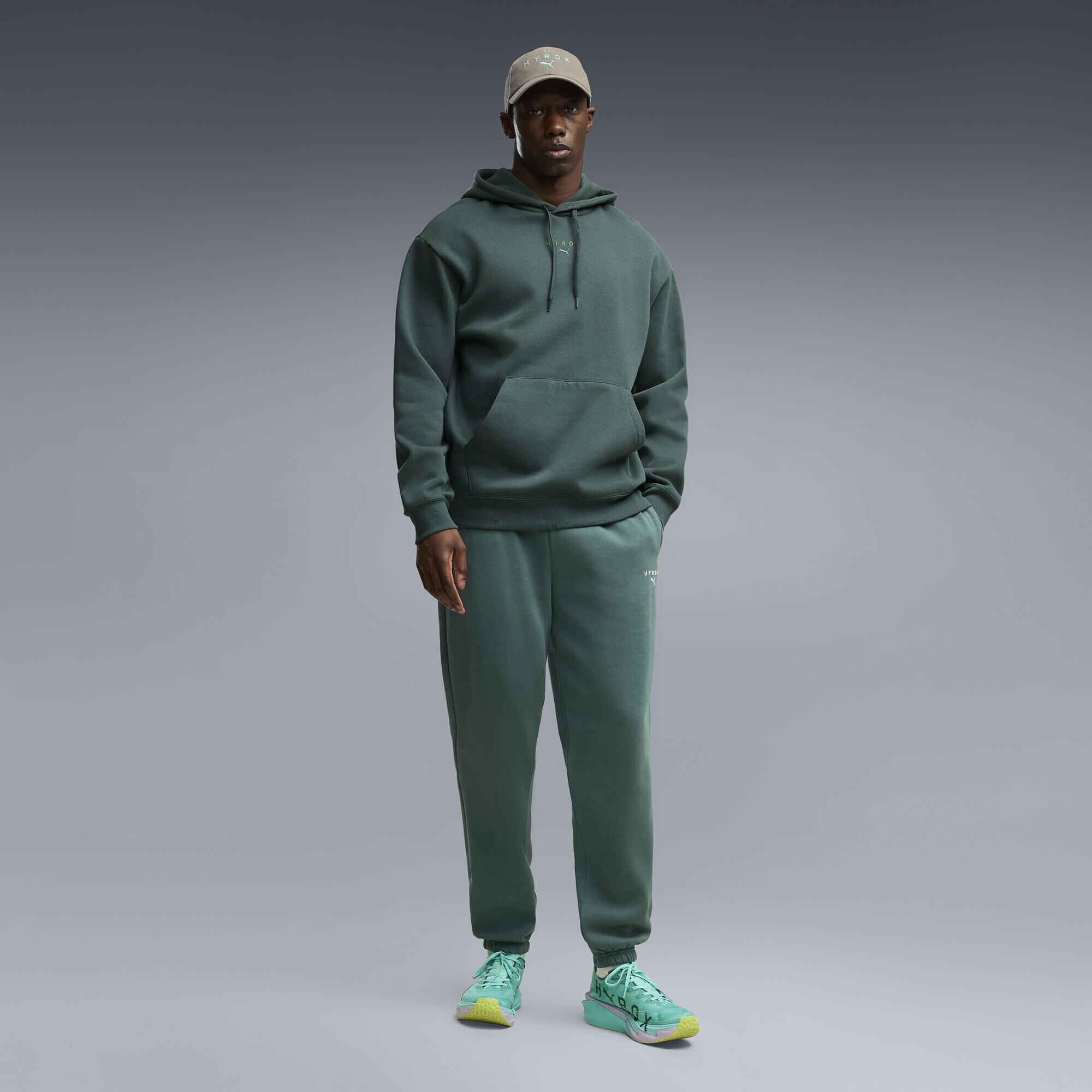 PUMA x HYROX Heavyweight hoodie voor heren PUMA 4/5