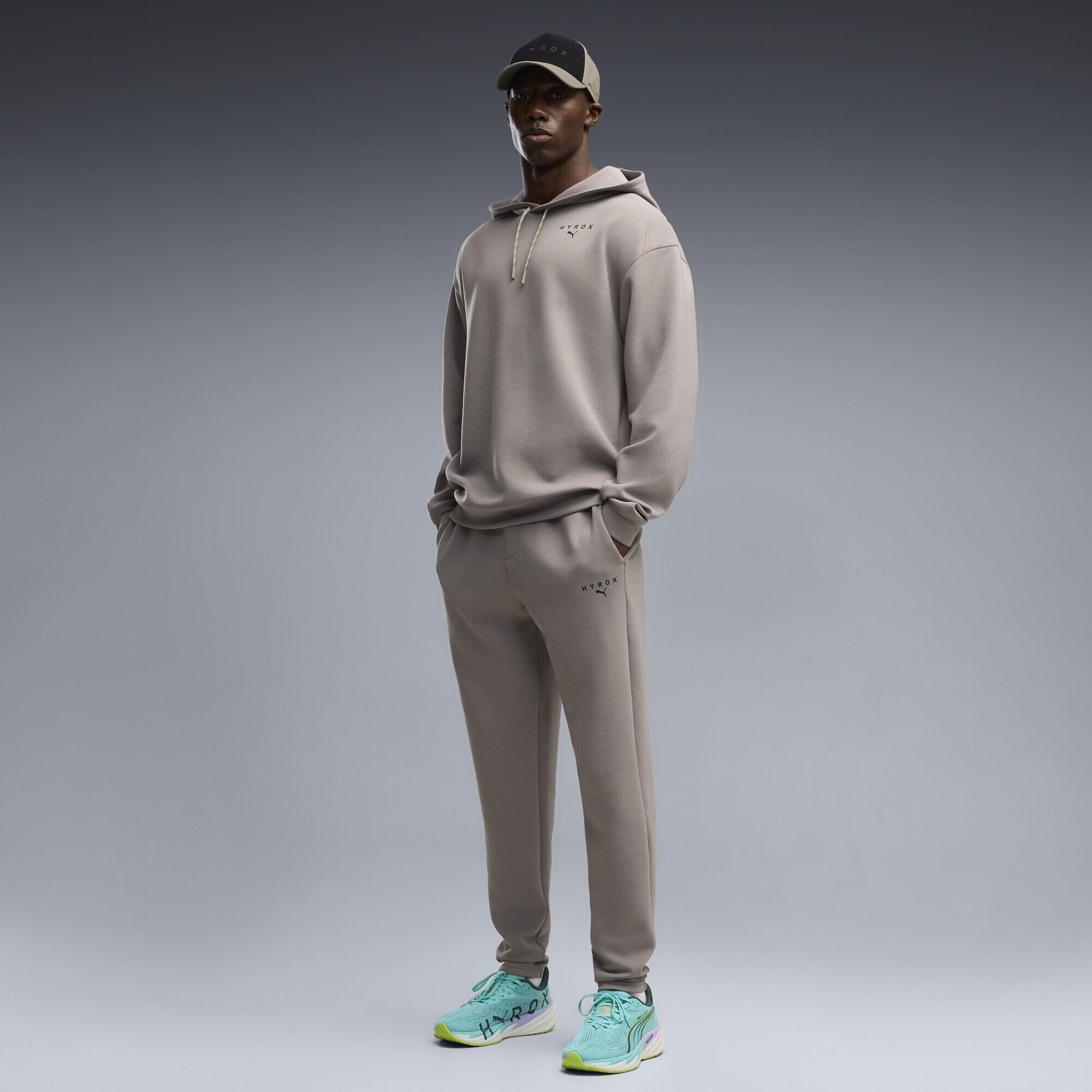 PUMA x HYROX CLOUDSPUN hoodie voor heren PUMA 4/5