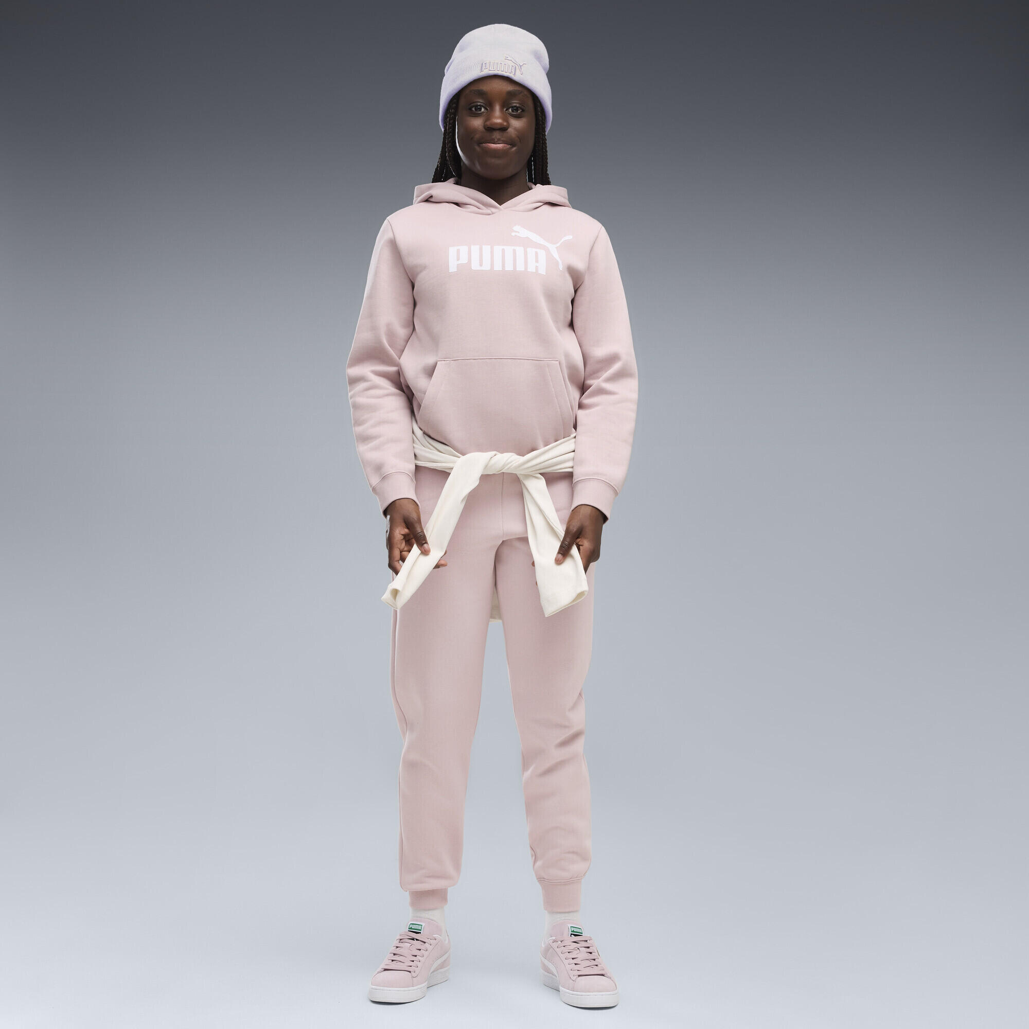 ESS No. 1-logo fleece hoodie voor jongeren PUMA 4/5