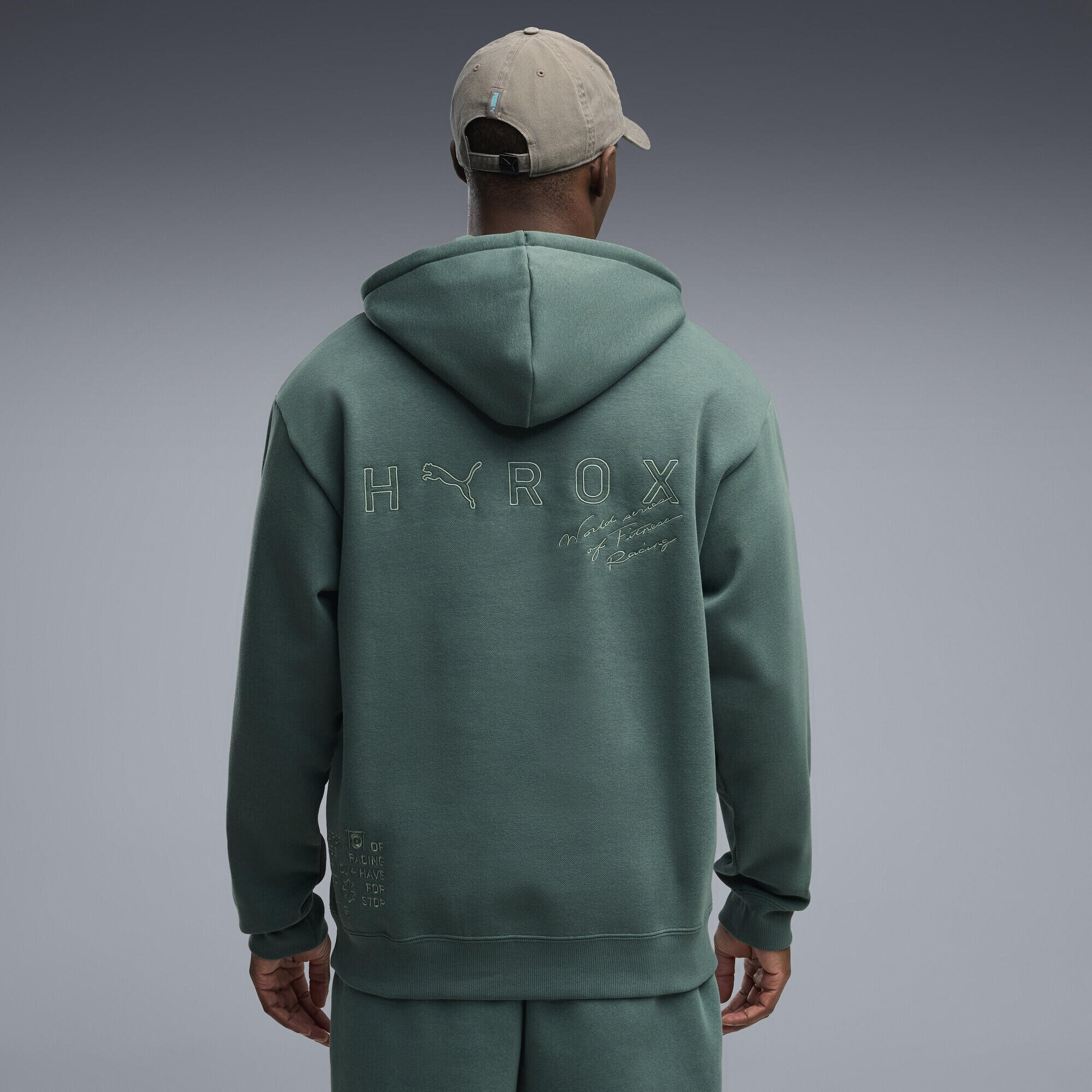 PUMA x HYROX Heavyweight hoodie voor heren PUMA 3/5