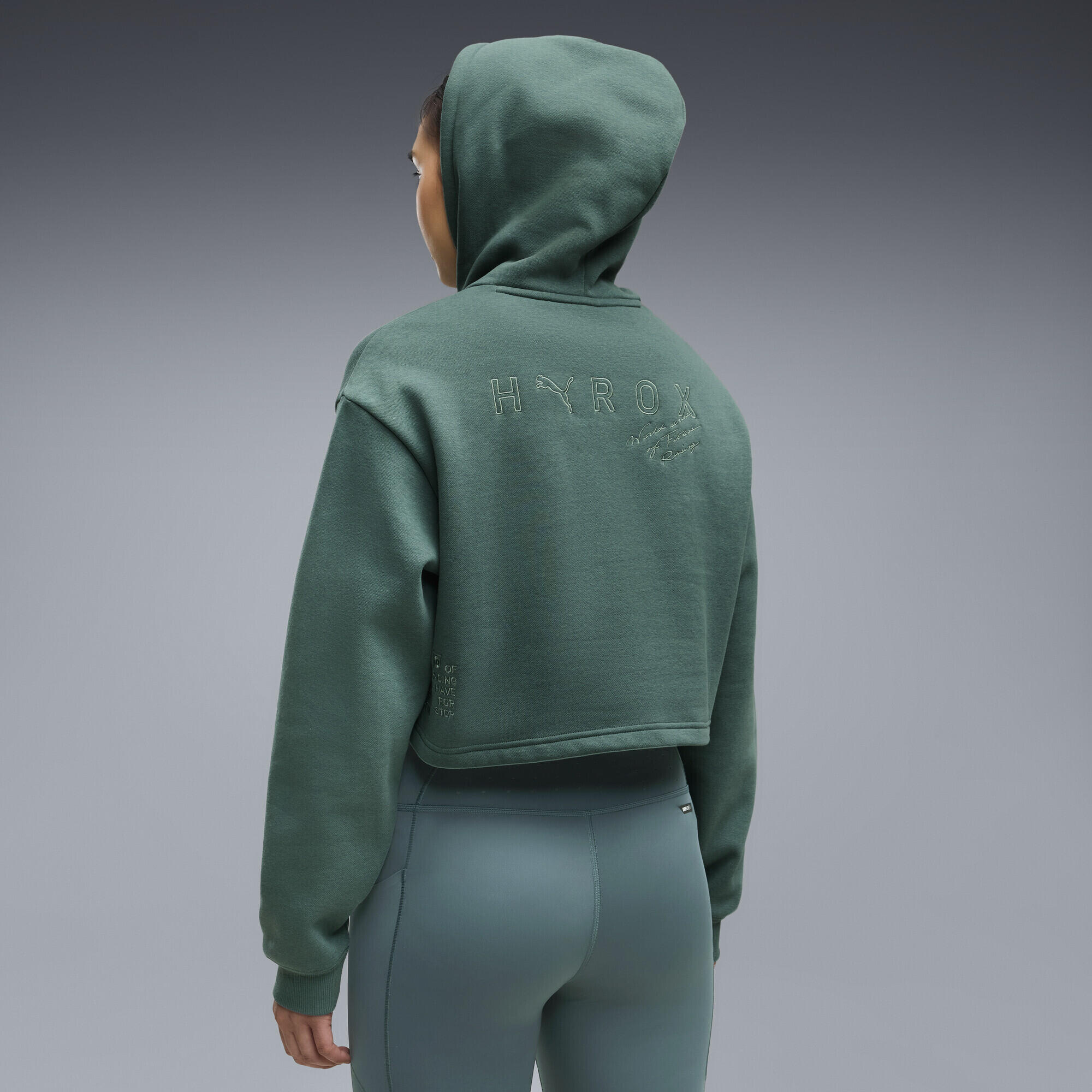 PUMA x HYROX hoodie van zware kwaliteit voor dames PUMA 3/5