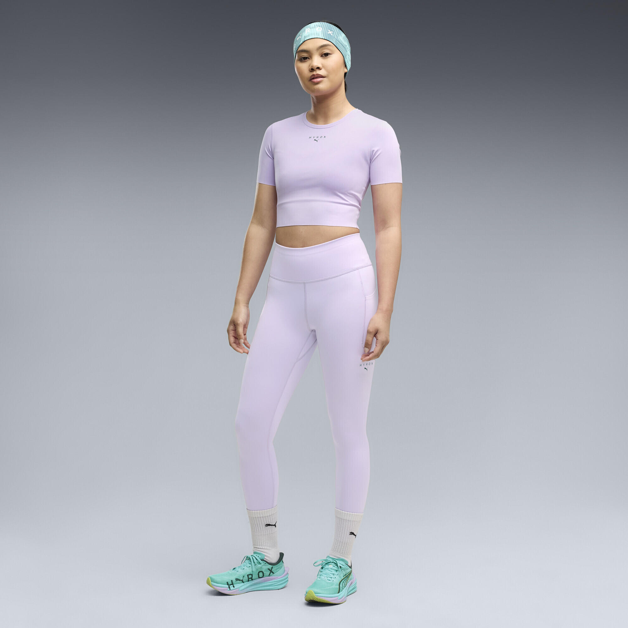 PUMA x HYROX PWRMODE Crop T-Shirt Damen PUMA 4/5