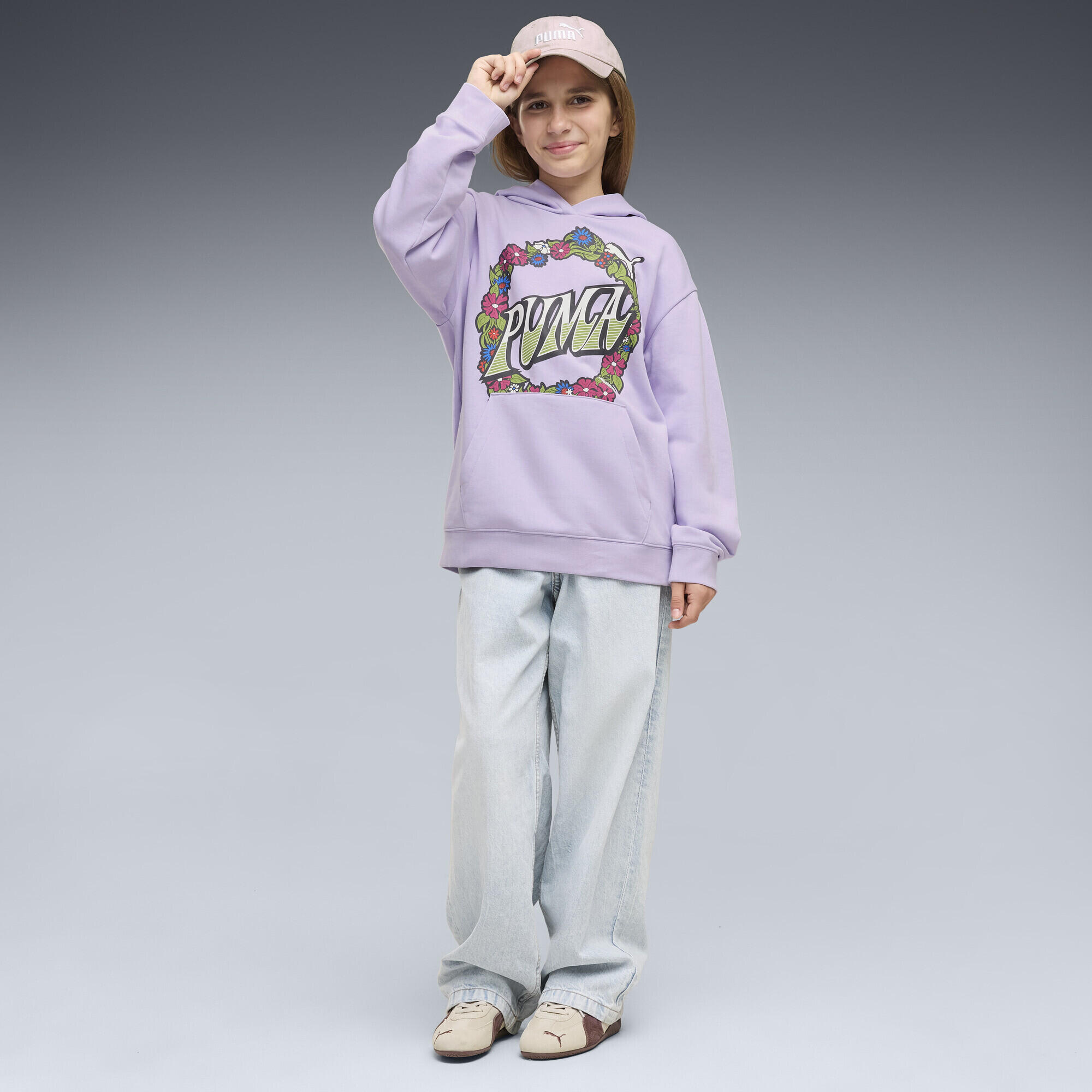 MID 90s Relaxed Graphic Hoodie Mädchen PUMA 4/5