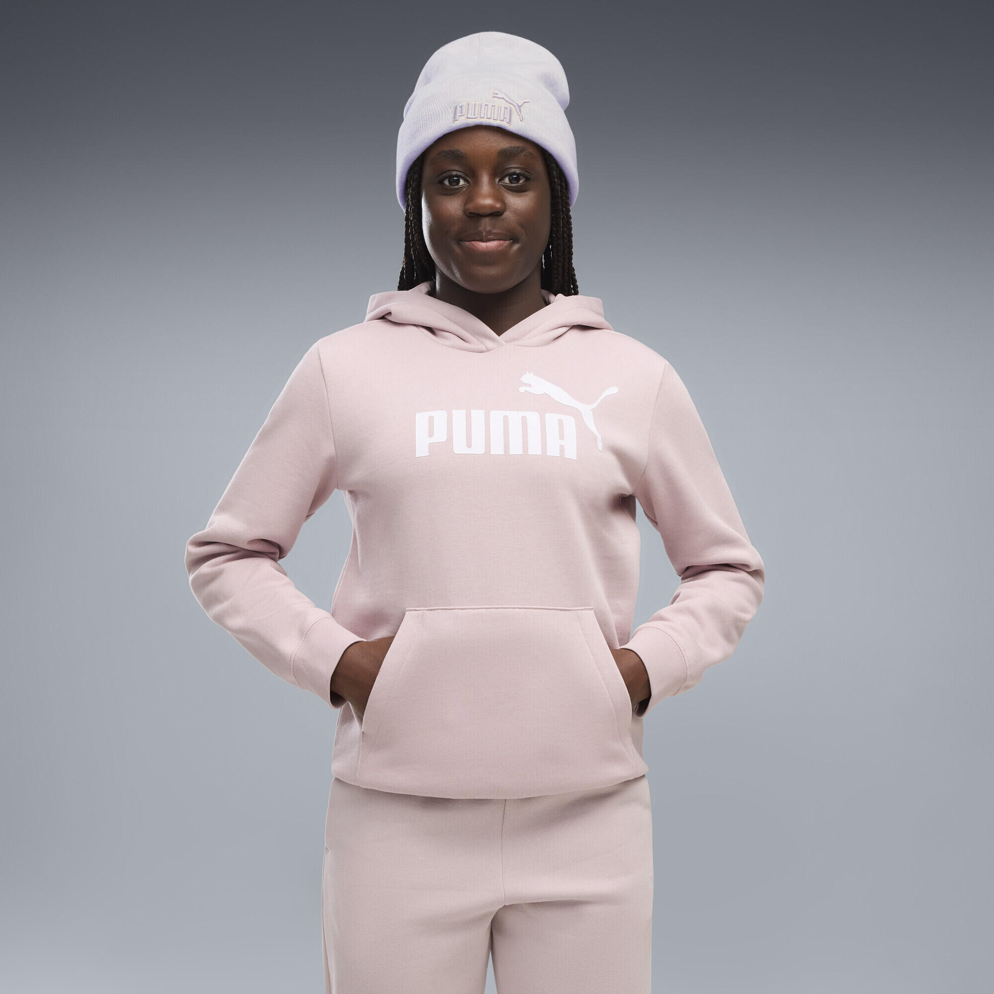 ESS No. 1-logo fleece hoodie voor jongeren PUMA 2/5