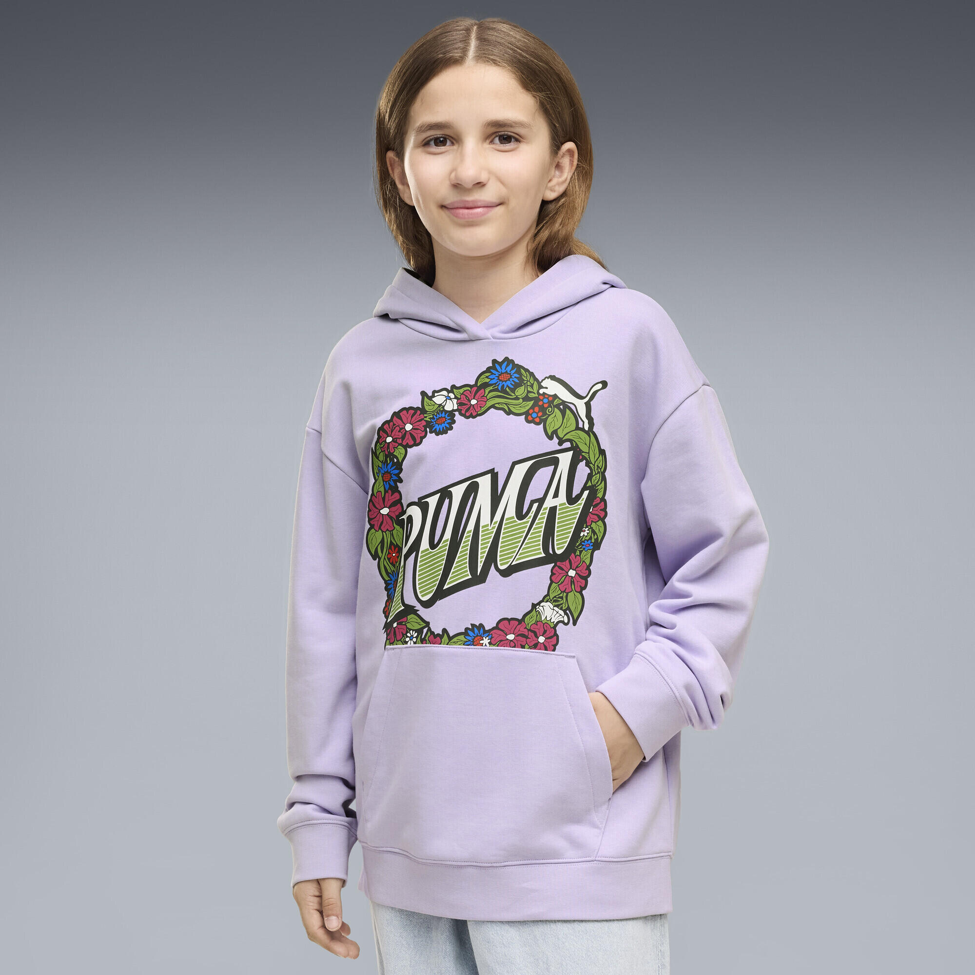 MID 90s Relaxed Graphic Hoodie Mädchen PUMA 2/5