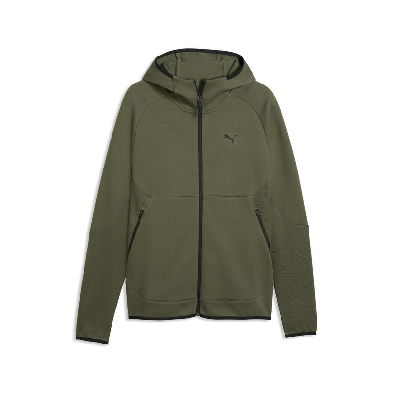 Hanorac Puma Pumatech Slim Elevated Full-Zip Hoodie Dk Adult