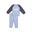 Șort copii regular fit, Minicats Essentials Raglan Crew Set, gri și negru PUMA