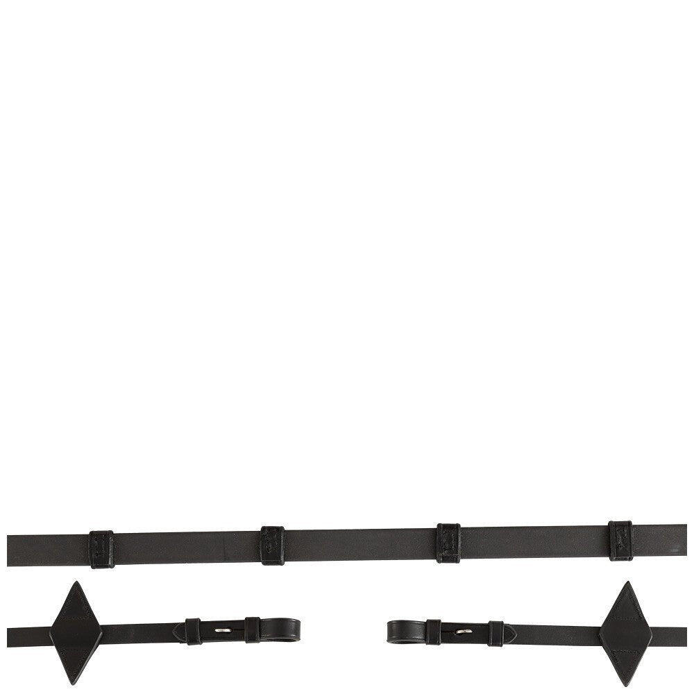 Rênes pour cheval en caoutchouc BR Equitation Biothane Cinderford 4/6