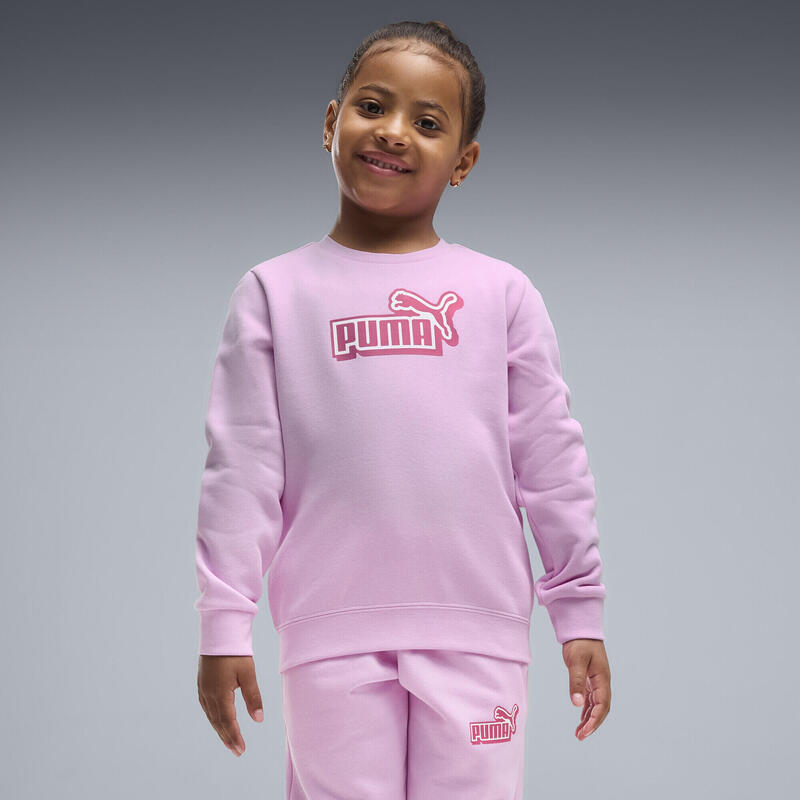 Trening copii PUMA Essentials Logo Lab Crew