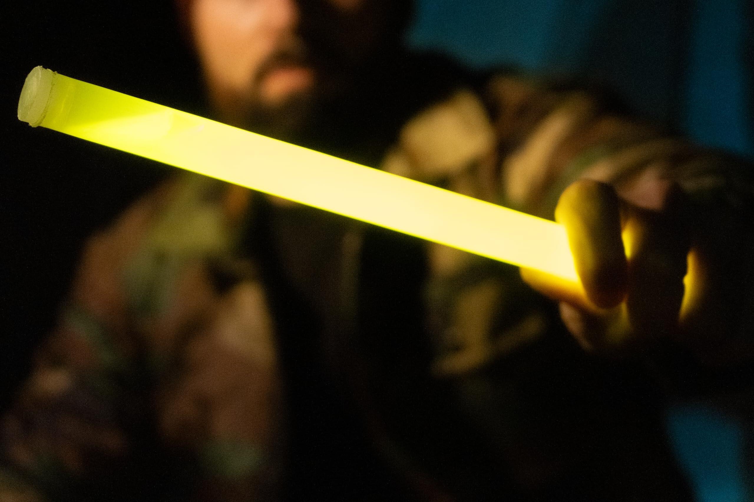 Snaplight industriels de qualité Chimique bâtons Lumineux, Jaune, 6 "de Long 2/4