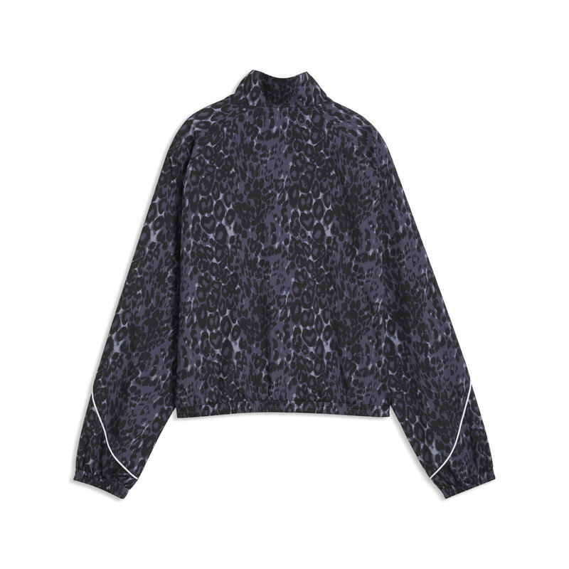Jachetă PUMA Sport Relaxed Animal Printed Full-Zip pentru femei PUMA