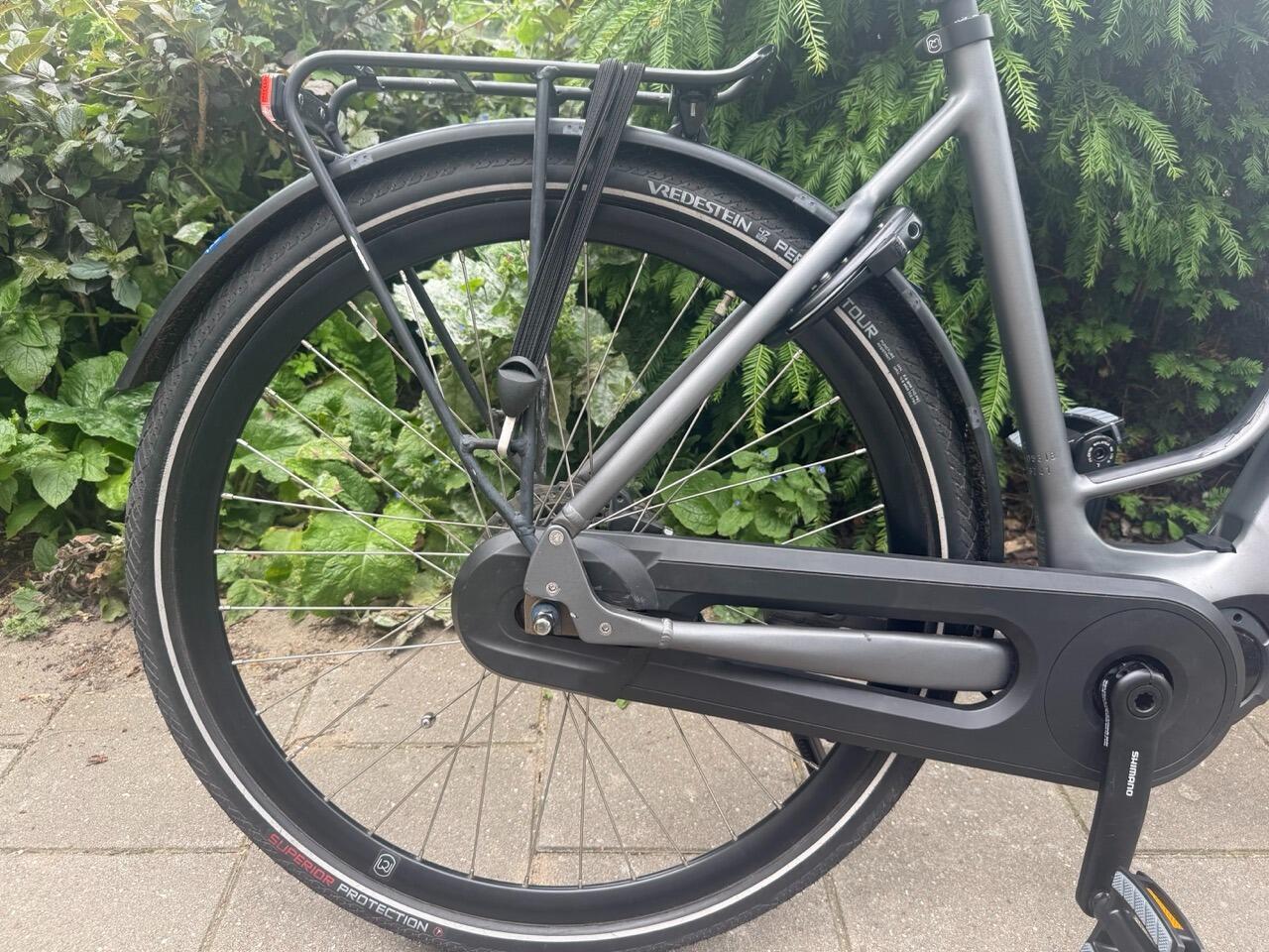 Multi cycle electric lage instap stadsfiets bike 500Wh, Shimano Deore 11 speed 7/7
