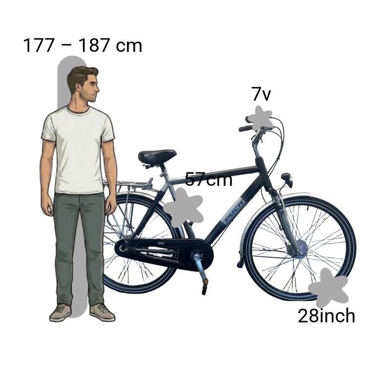 Bicicletta usata Puch Excelent 2/4