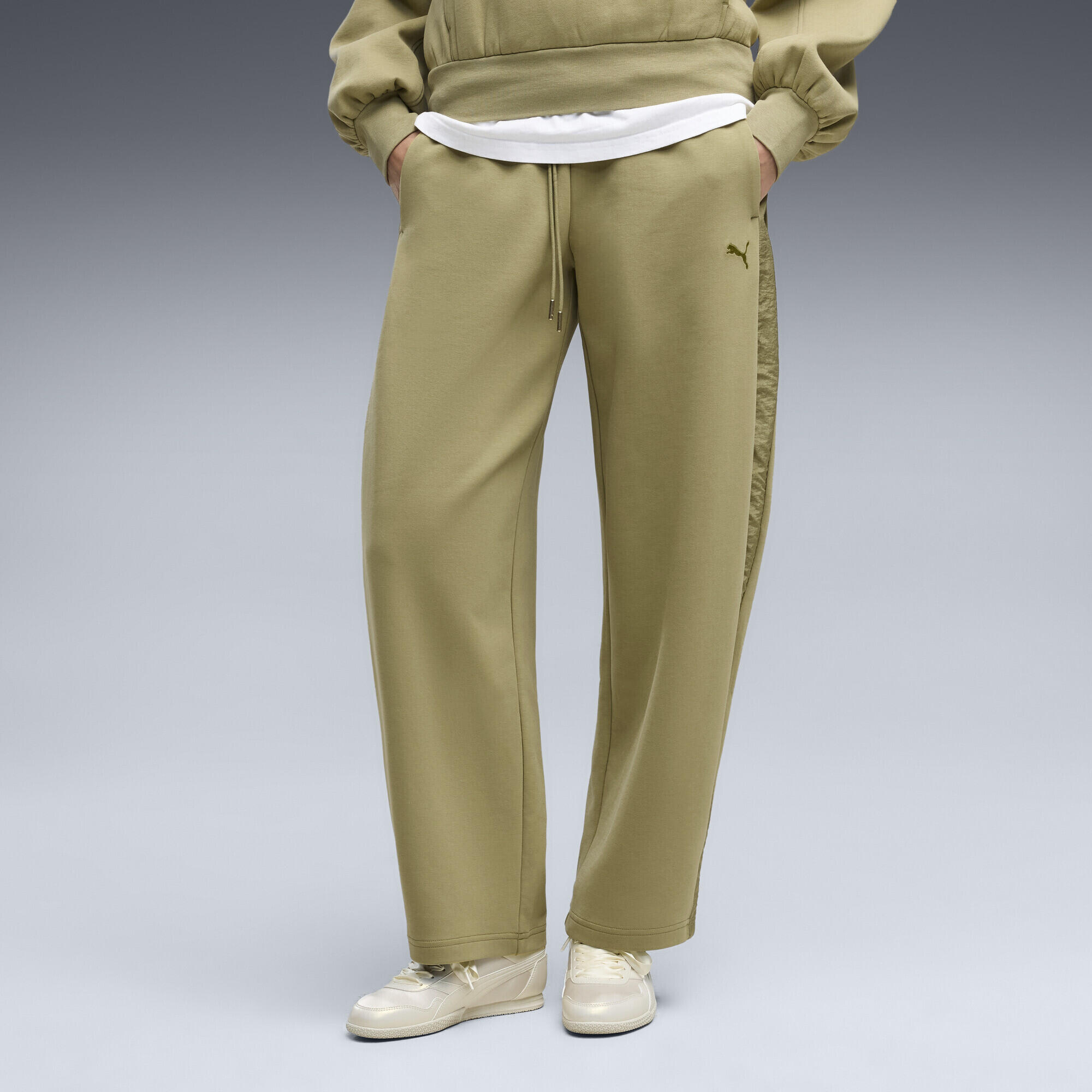 Pantalones holgados de pernera ancha HER Mujer PUMA 4/5