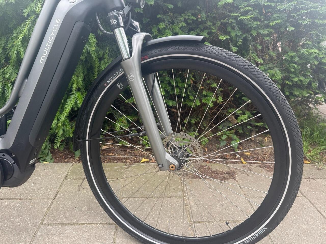 Multi cycle electric lage instap stadsfiets bike 500Wh, Shimano Deore 11 speed 6/7