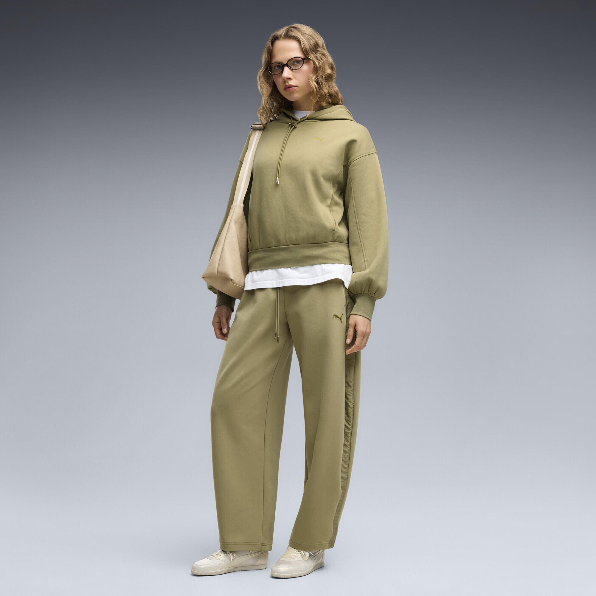 Pantalones holgados de pernera ancha HER Mujer PUMA 2/5