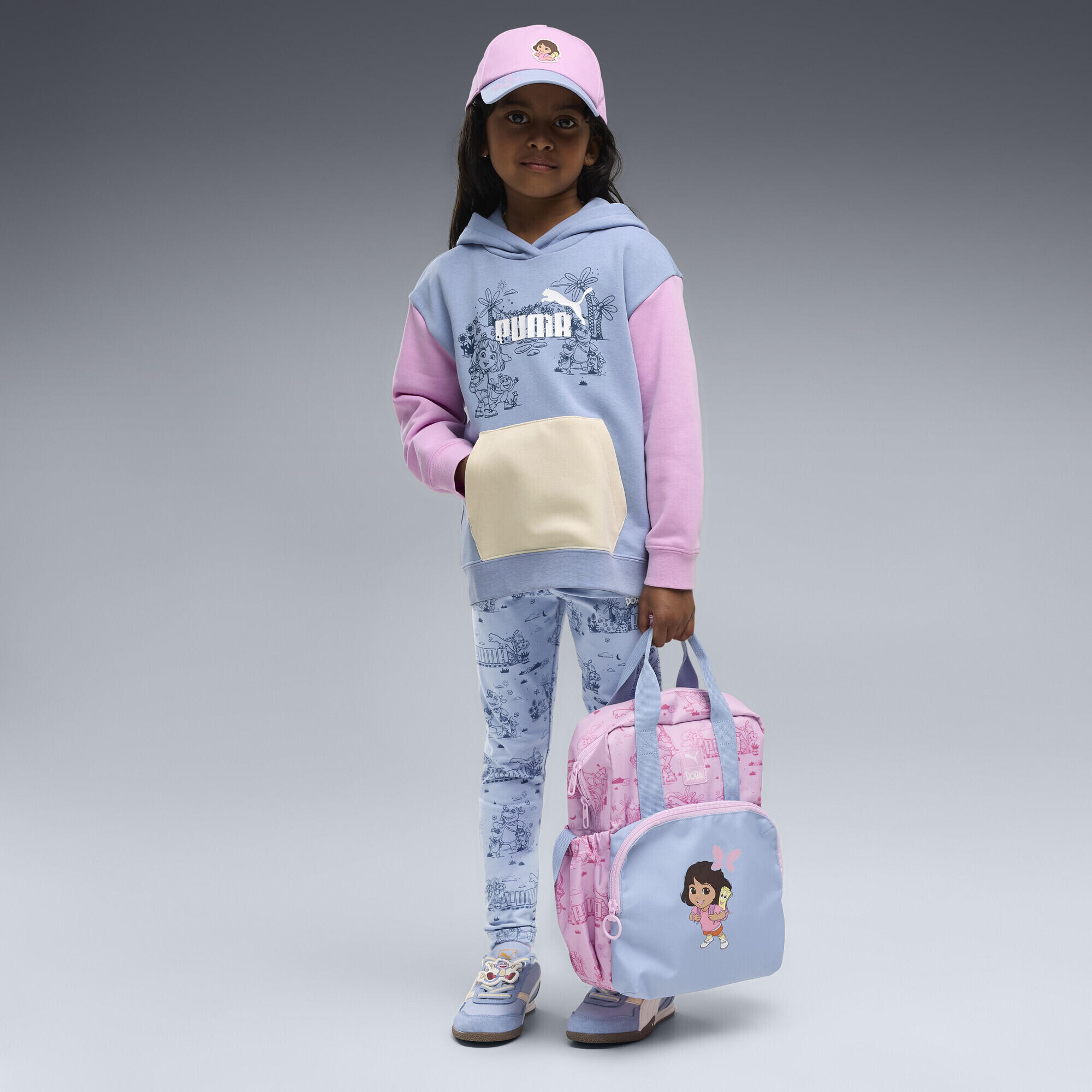 PUMA x DORA THE EXPLORER Sweatshirt com Capuz Gráfico Relaxed Menina PUMA 4/5
